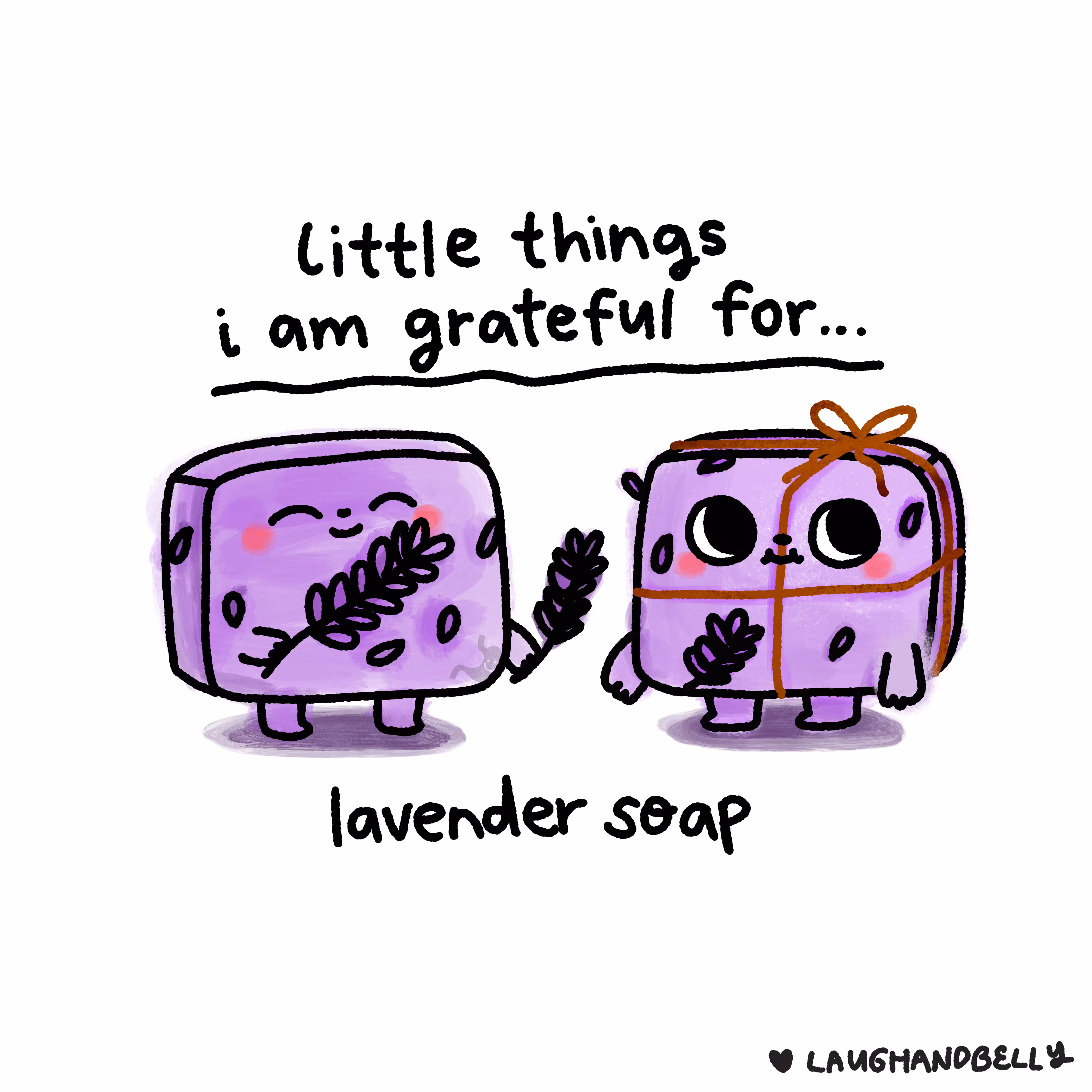 little things i am grateful for: Lavender Soap