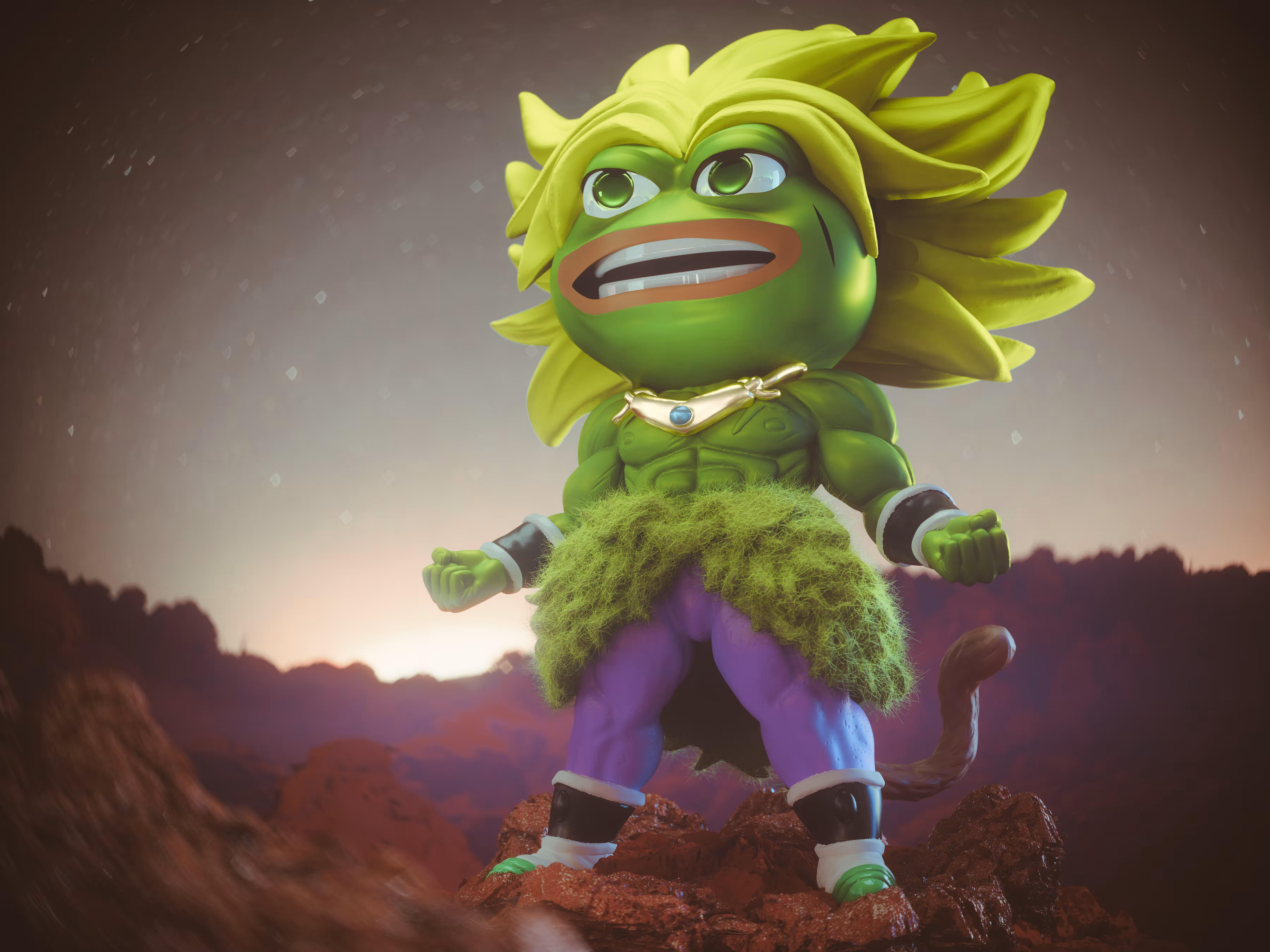 メカ Pepe Broly 🐸
