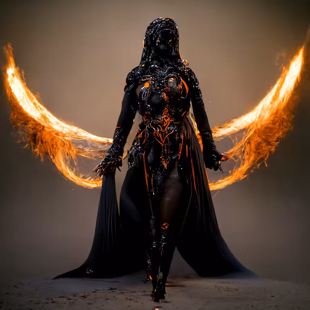 The black Fire-Witch
