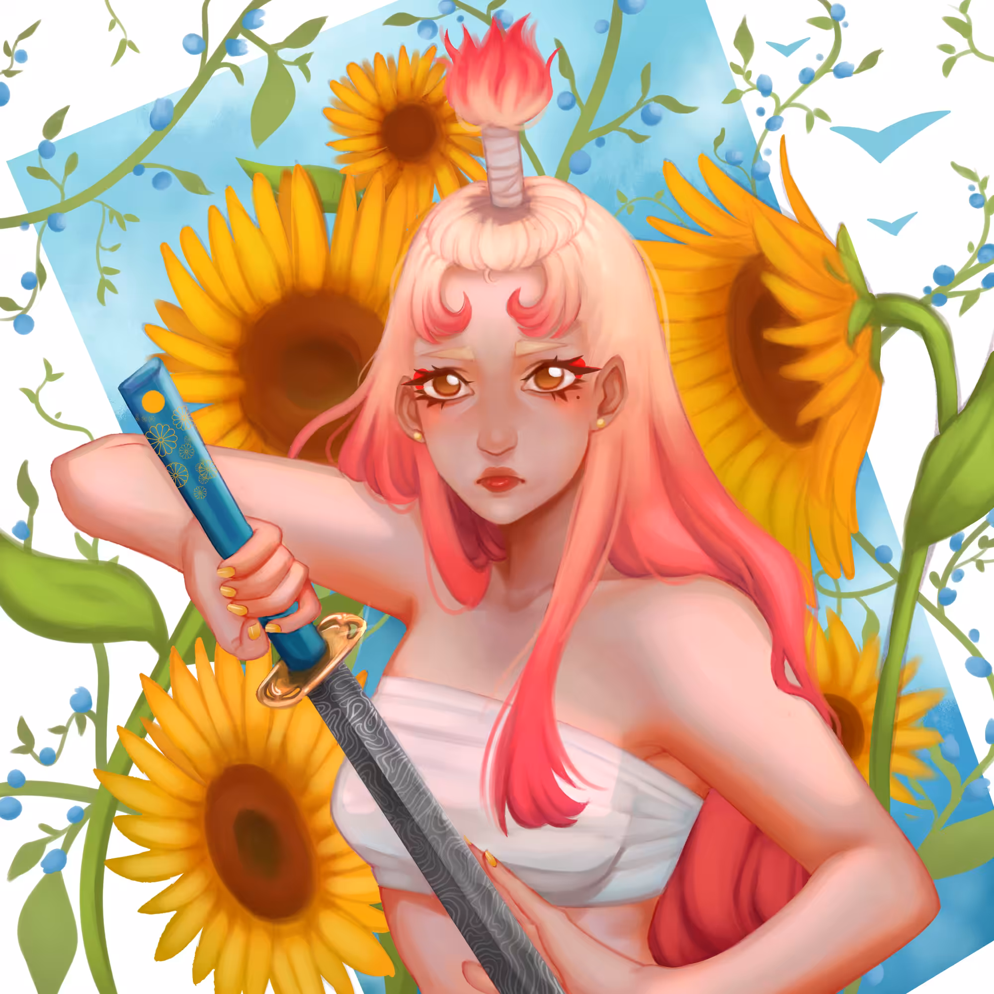 Sunflower Samurai