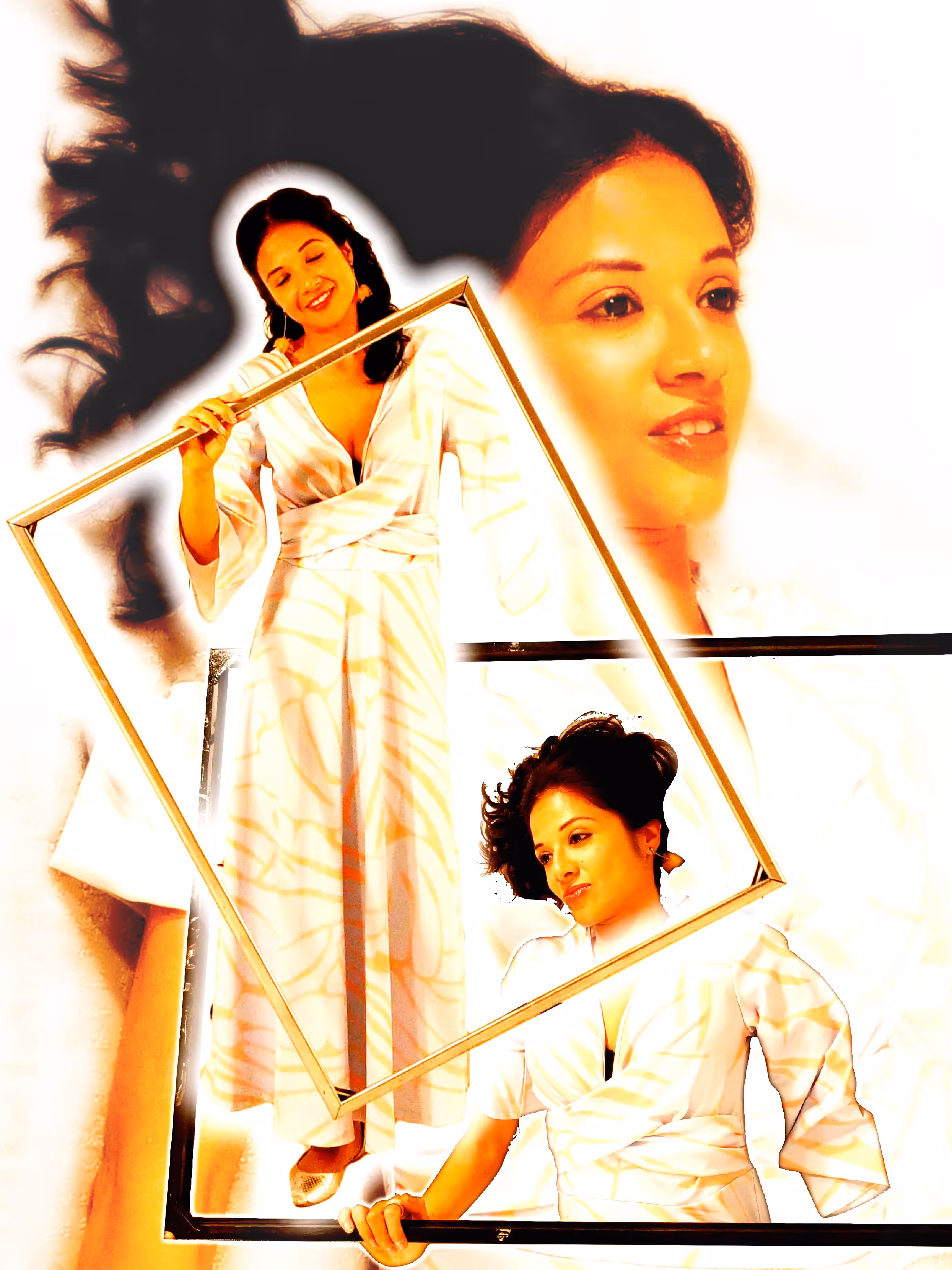 Zuleika GOLD Triptic Series