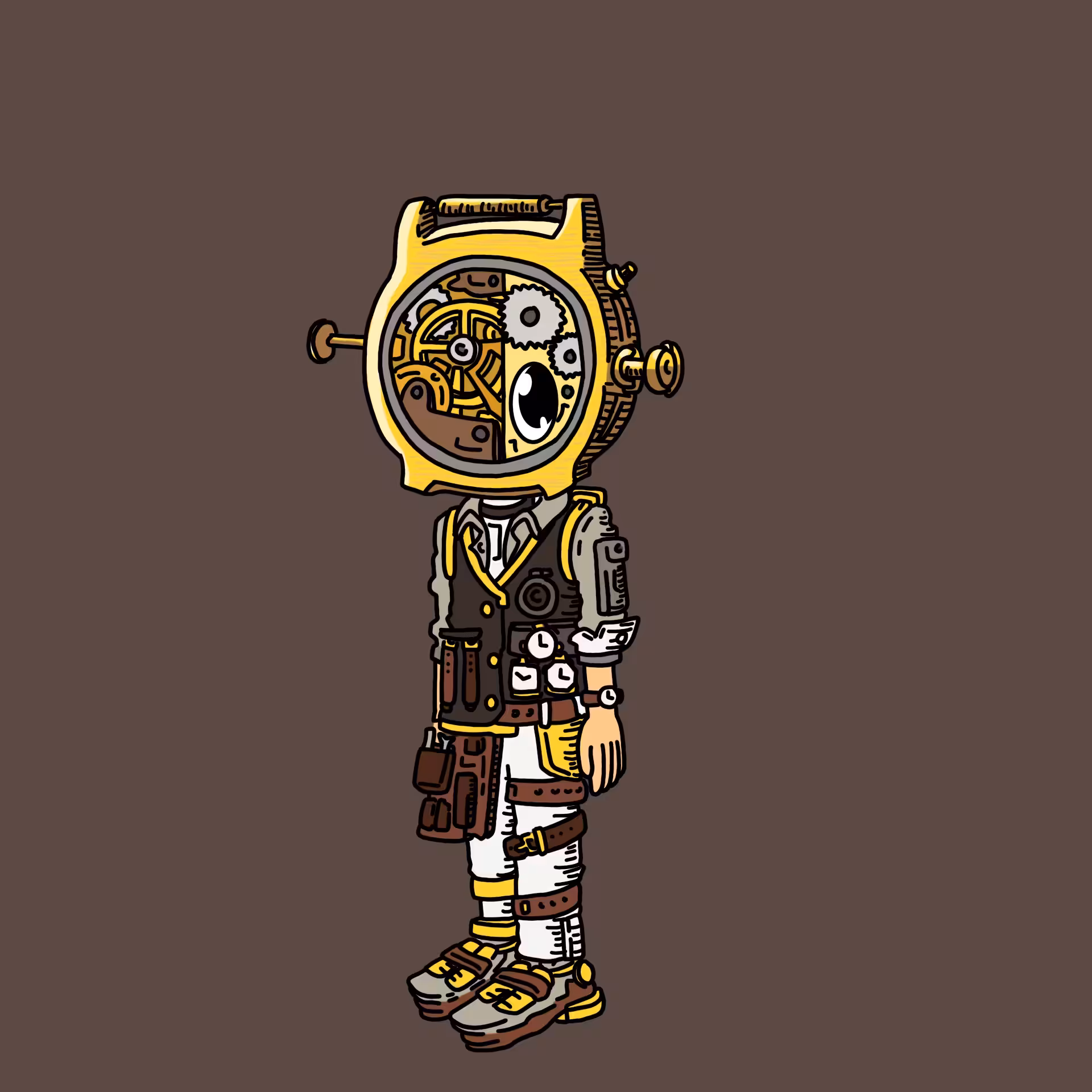 Watchmaker one eyed guy #00113