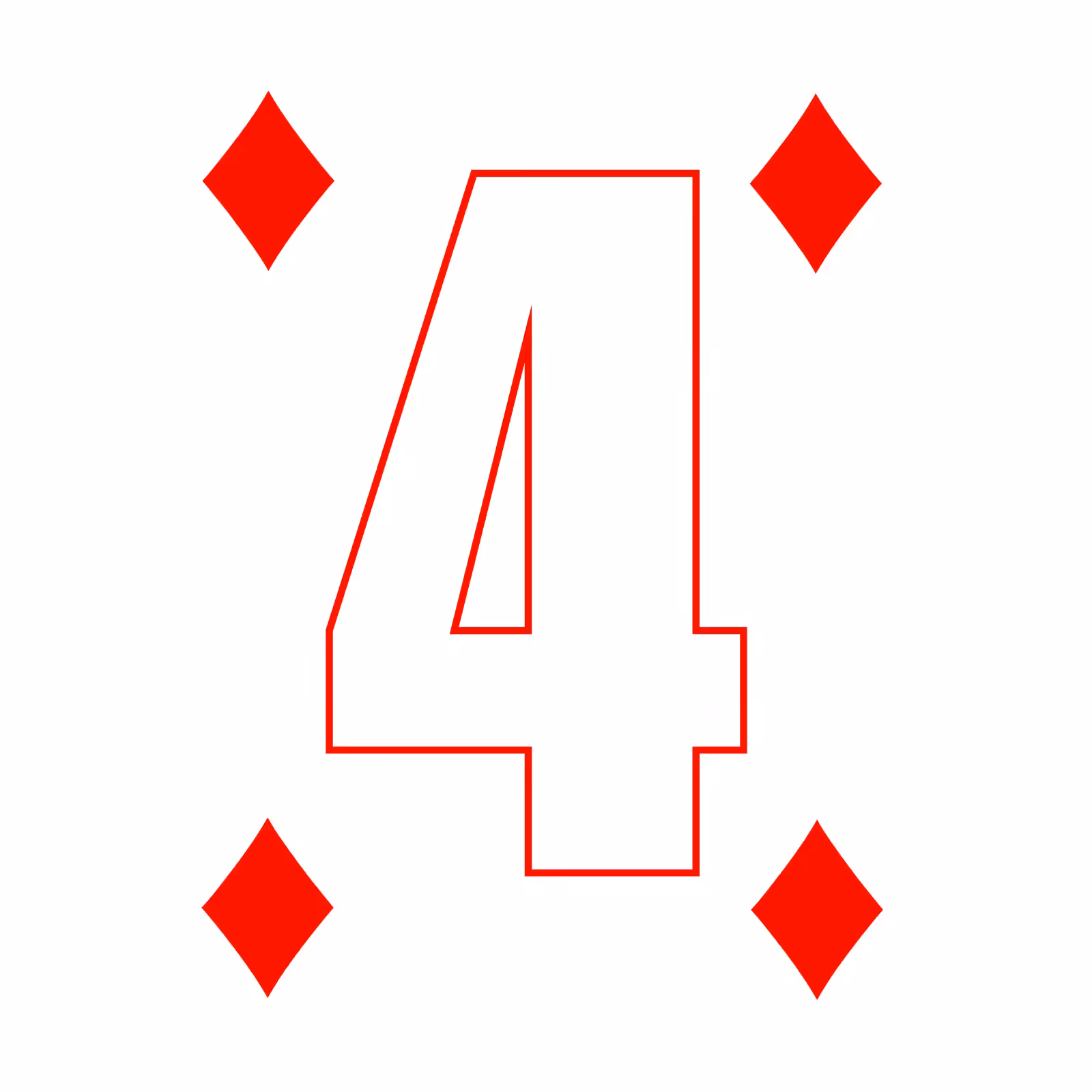 Four of Diamonds