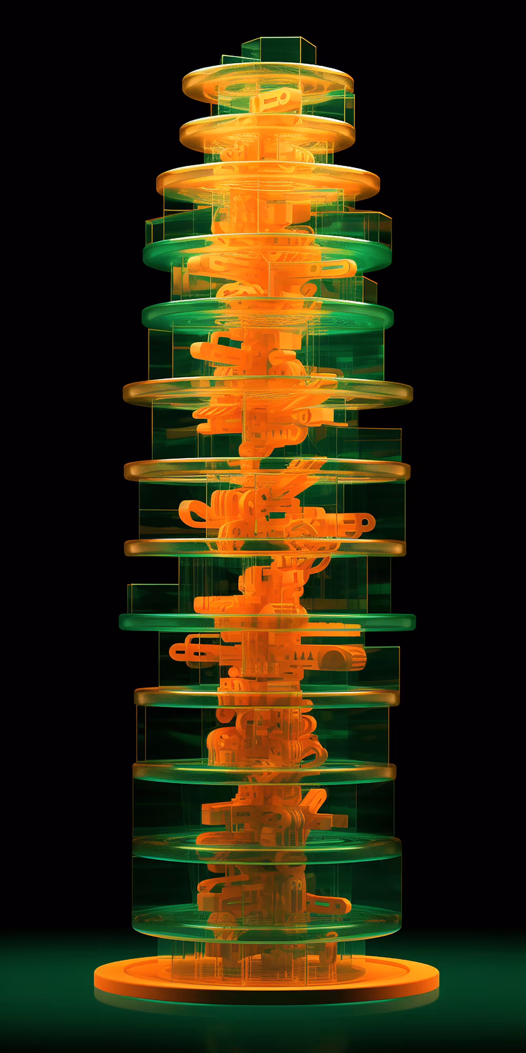 Vertical Sculpture 51