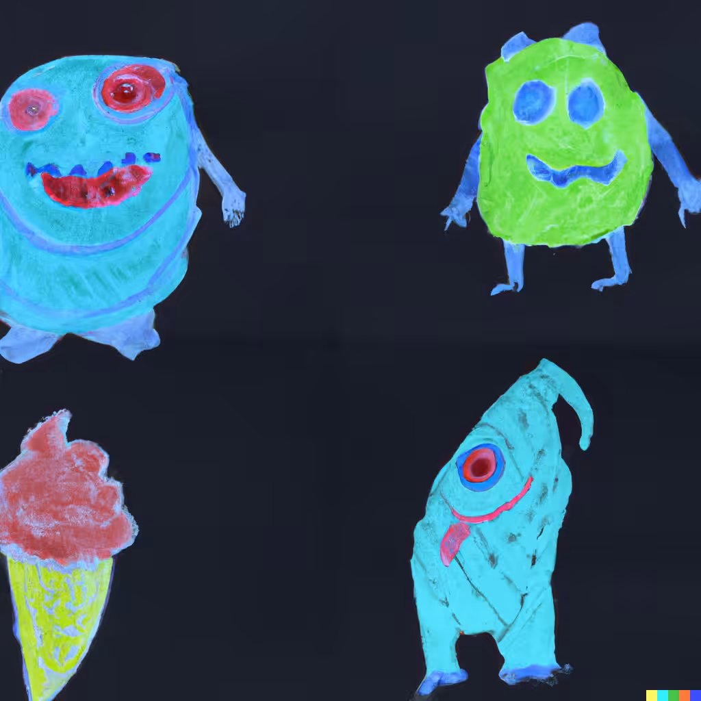 Ice Cream Critters No. 2