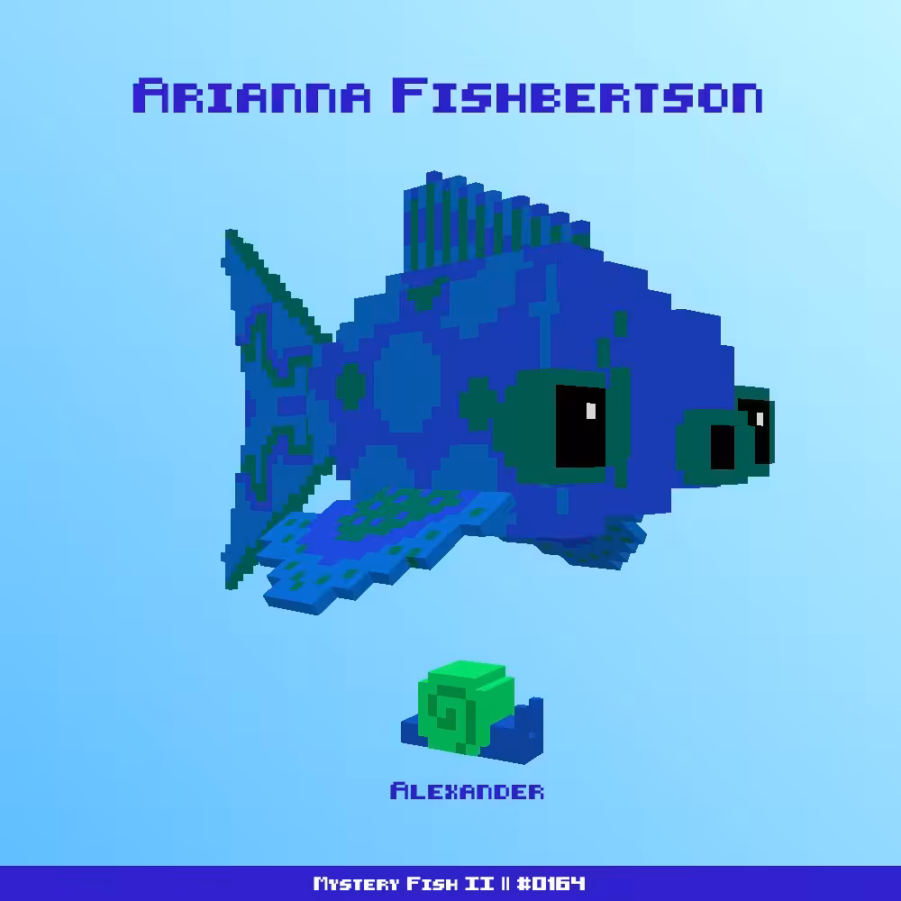 Arianna Fishbertson :: Mystery Fish 0164/1000