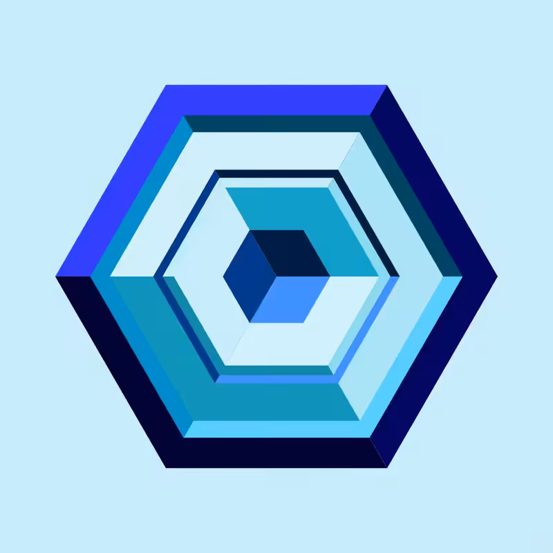 Hexagones - Art for Bots #61