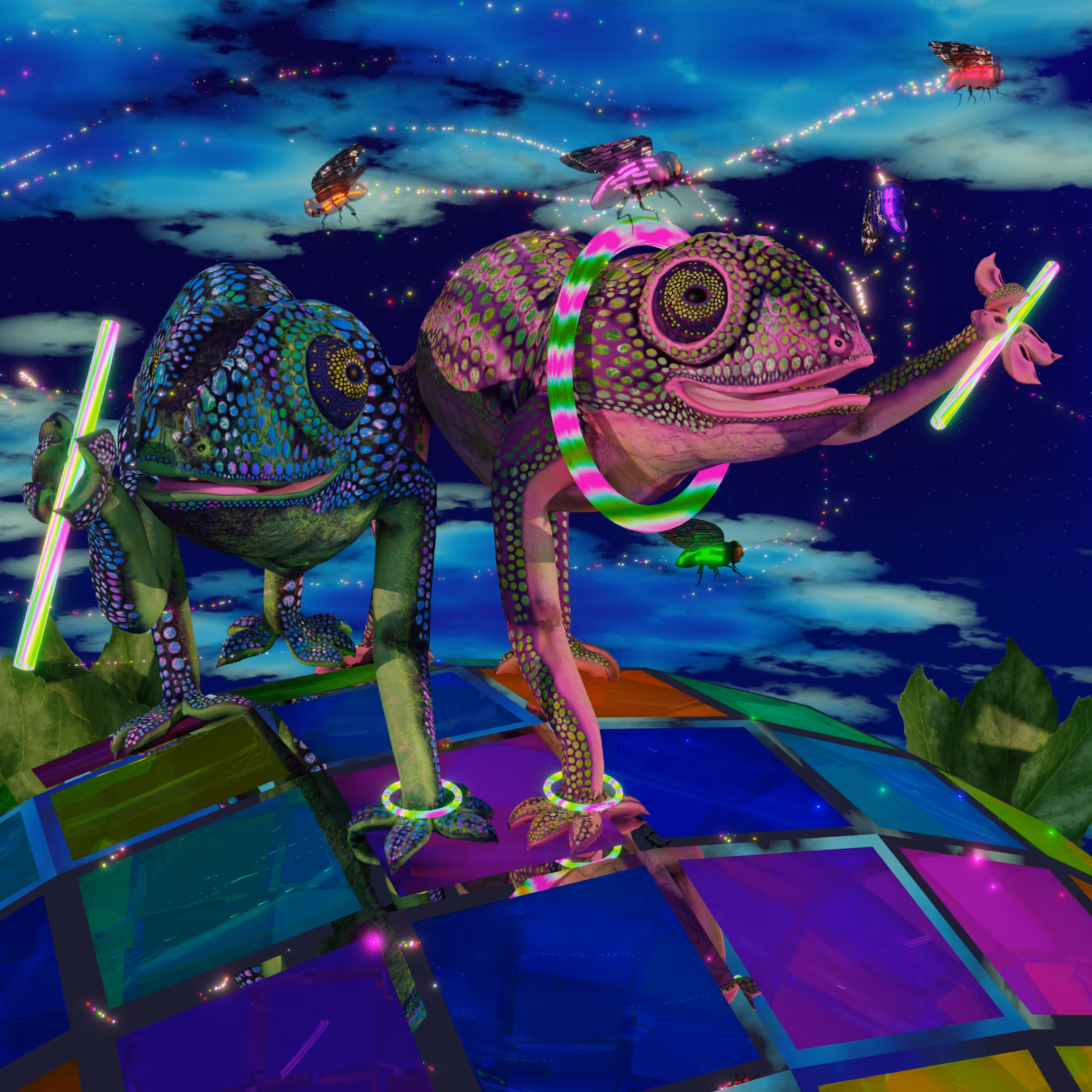 Chameleon Compadres #015