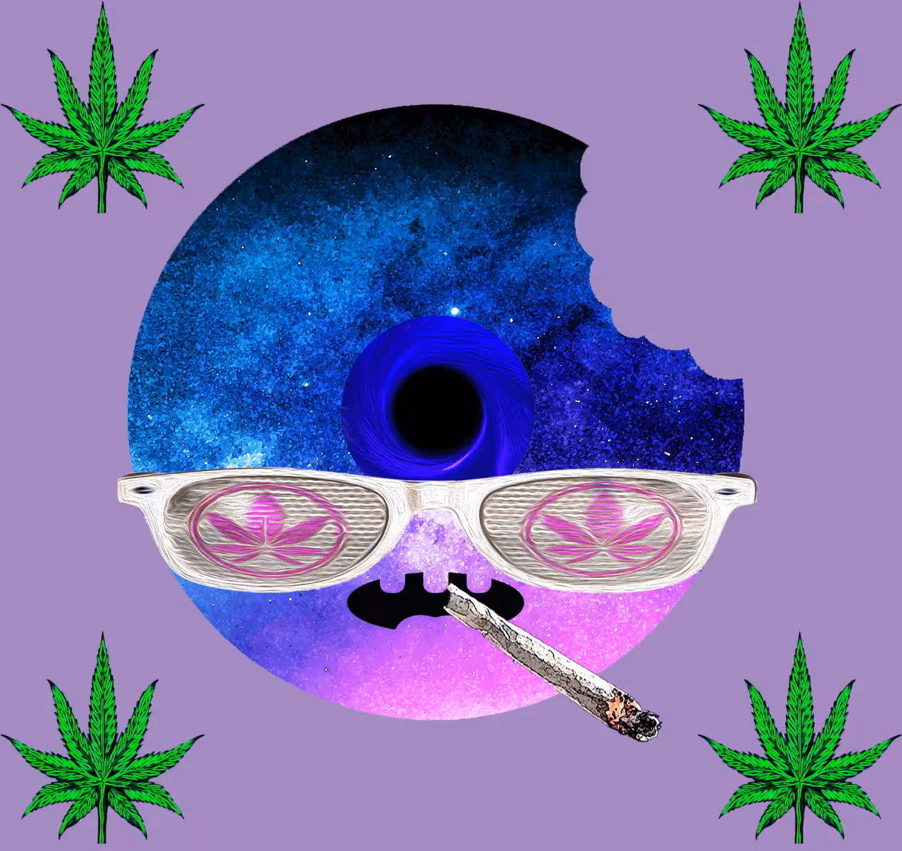 Spaced out Donut Head