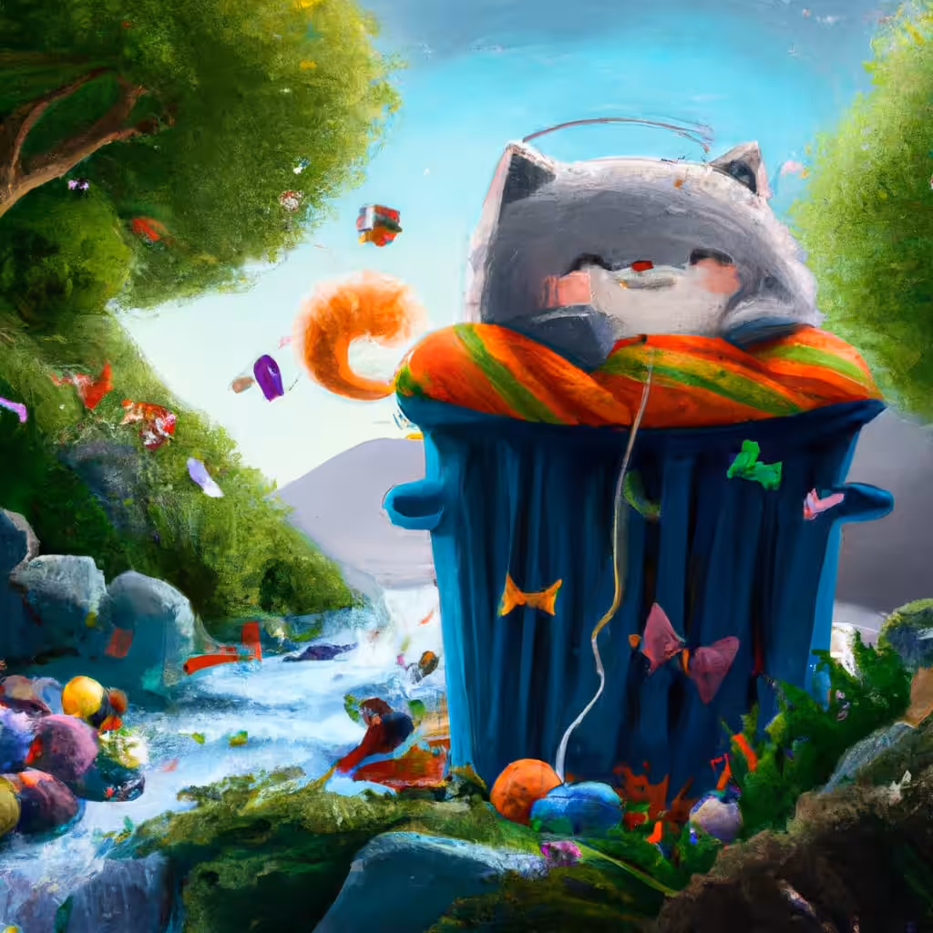 Cat in the Trashland 6