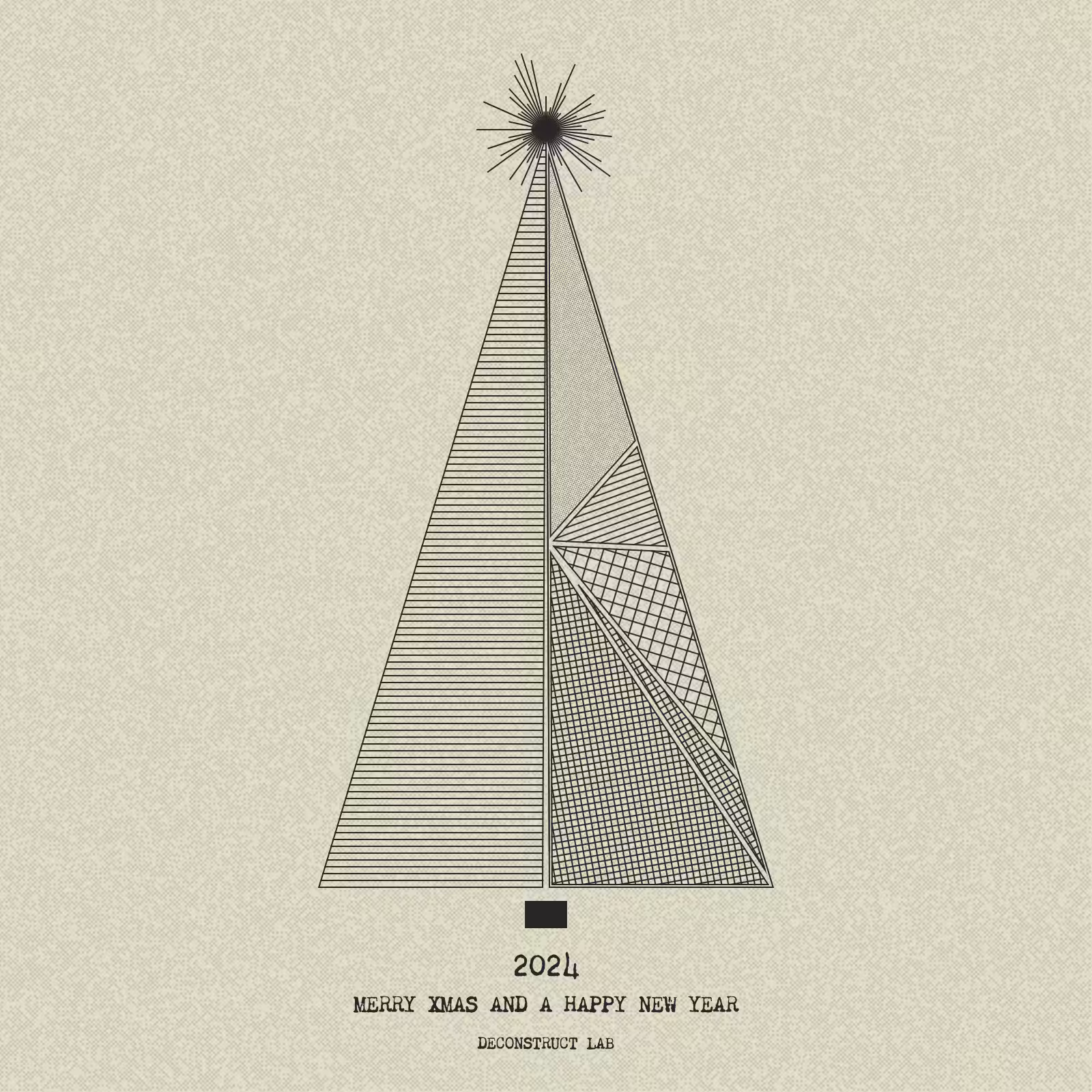 Have Yourself a Merry Little Geometric Tree #253