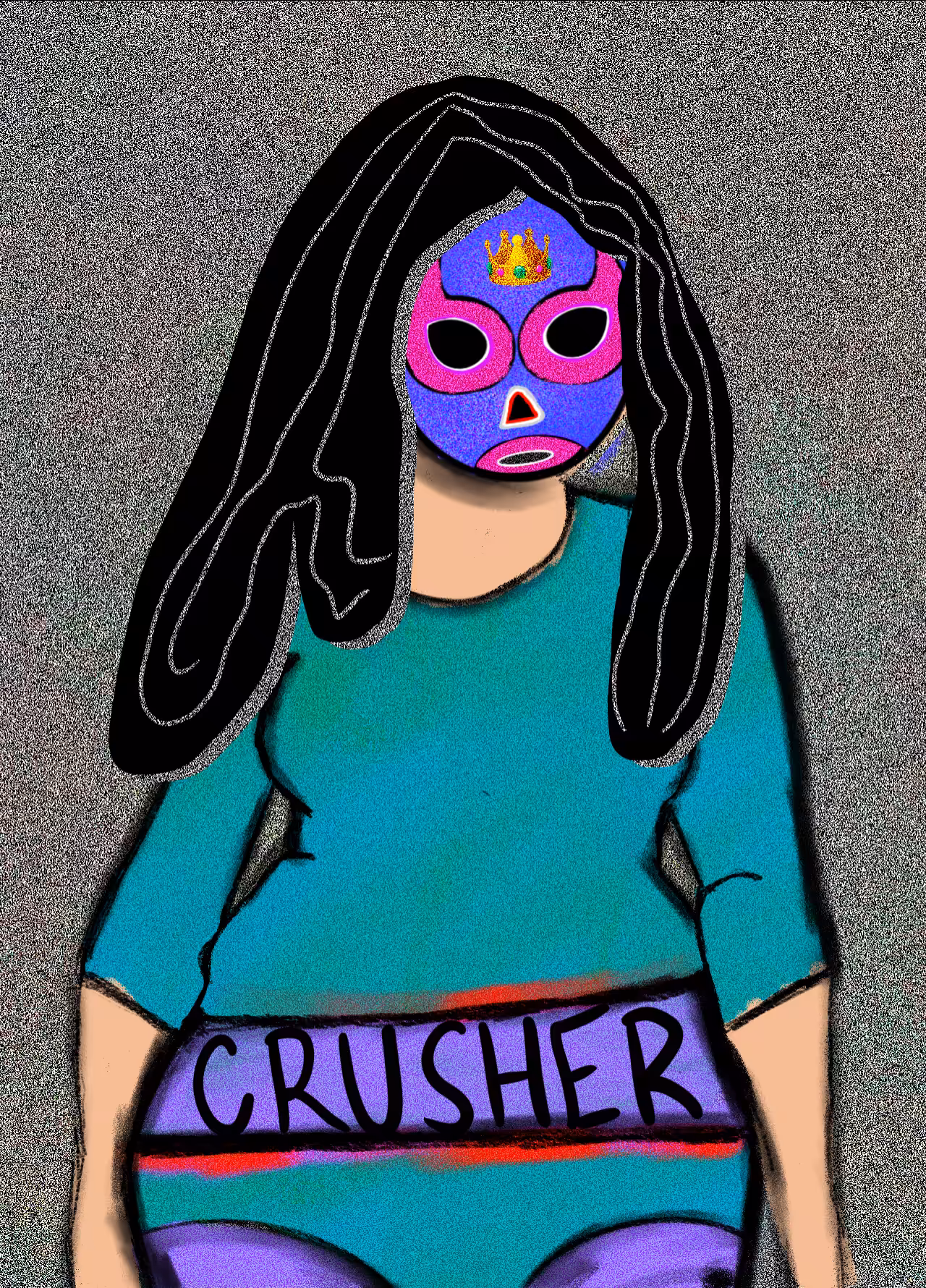 NFT luchadora #92
