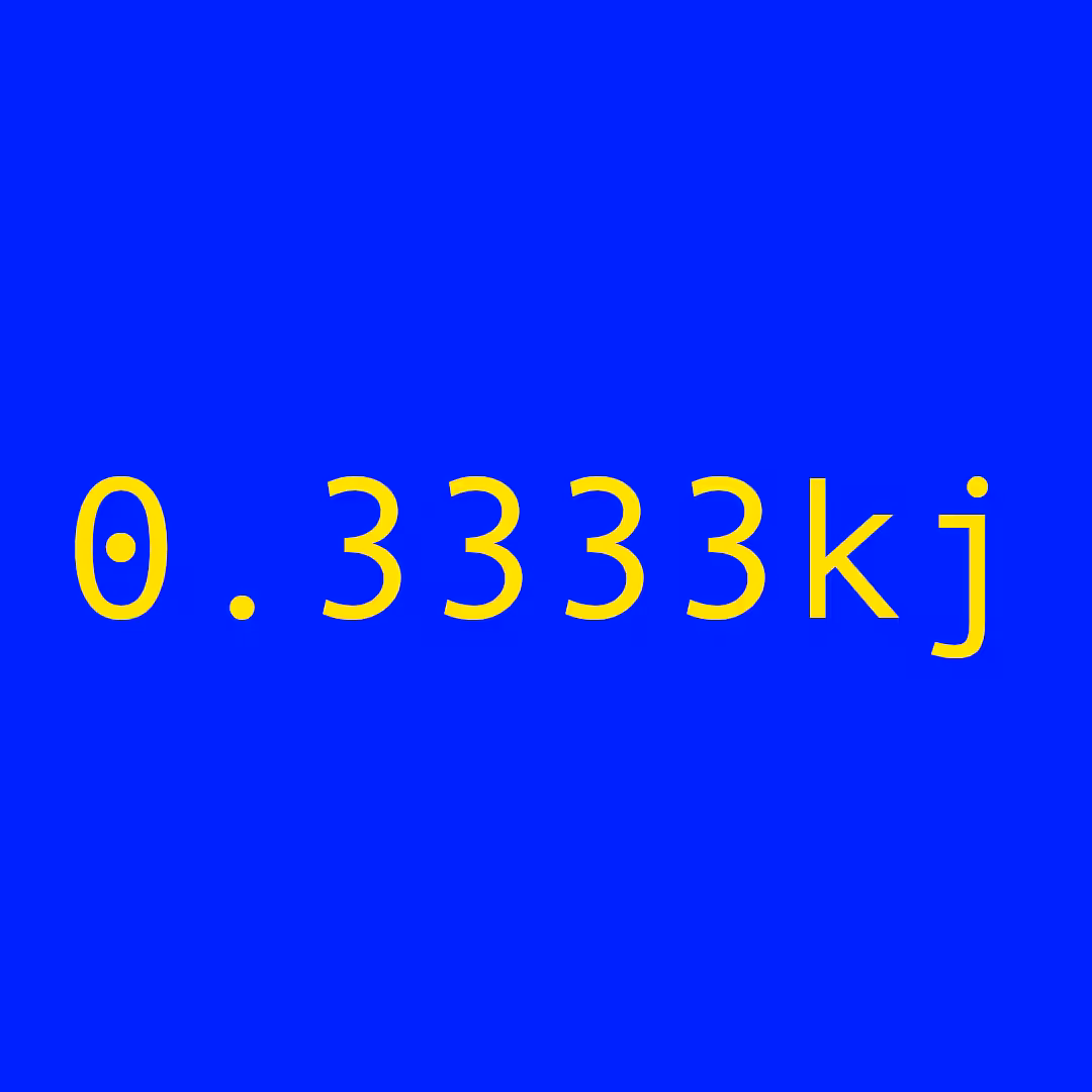 0.3333kj