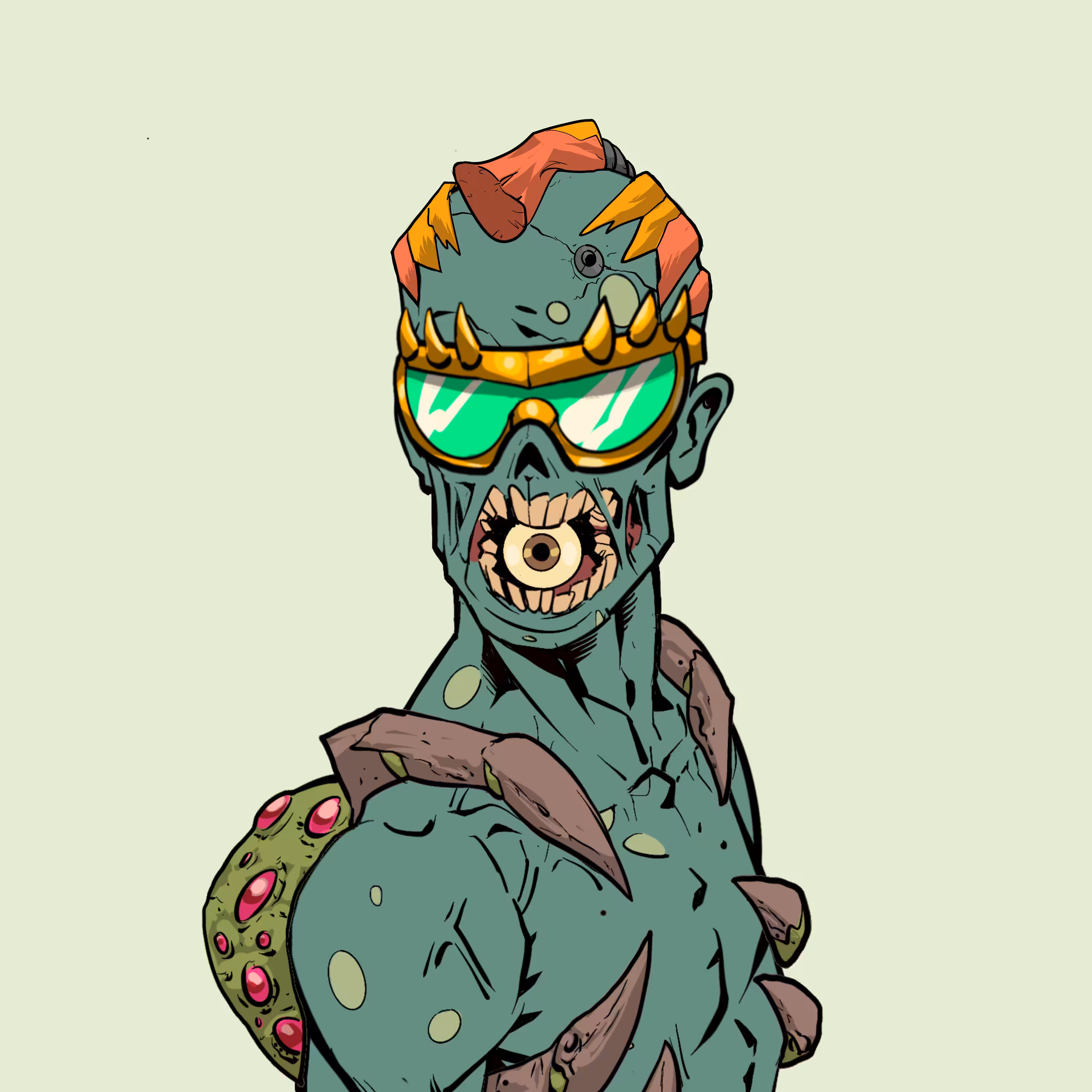 GlieseZombiesPFPs: GlieseZombiePFP #2296