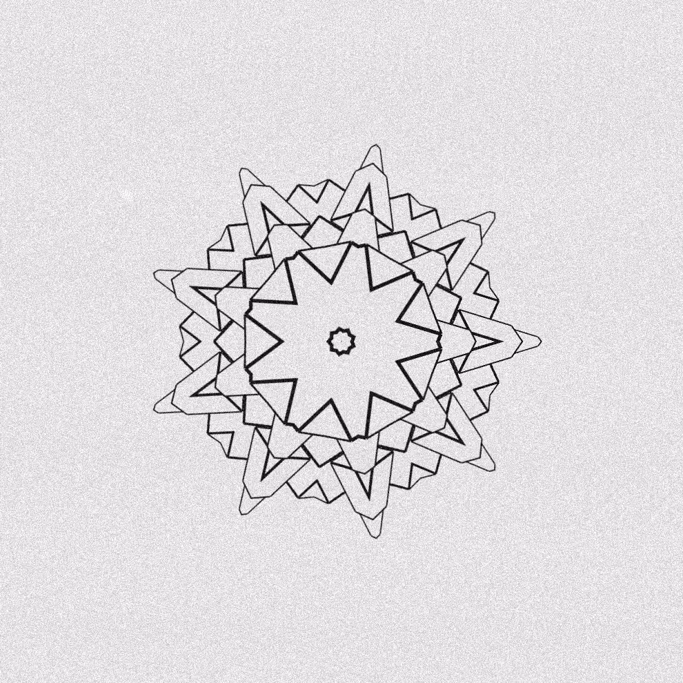 Monochrome Kaleido #166
