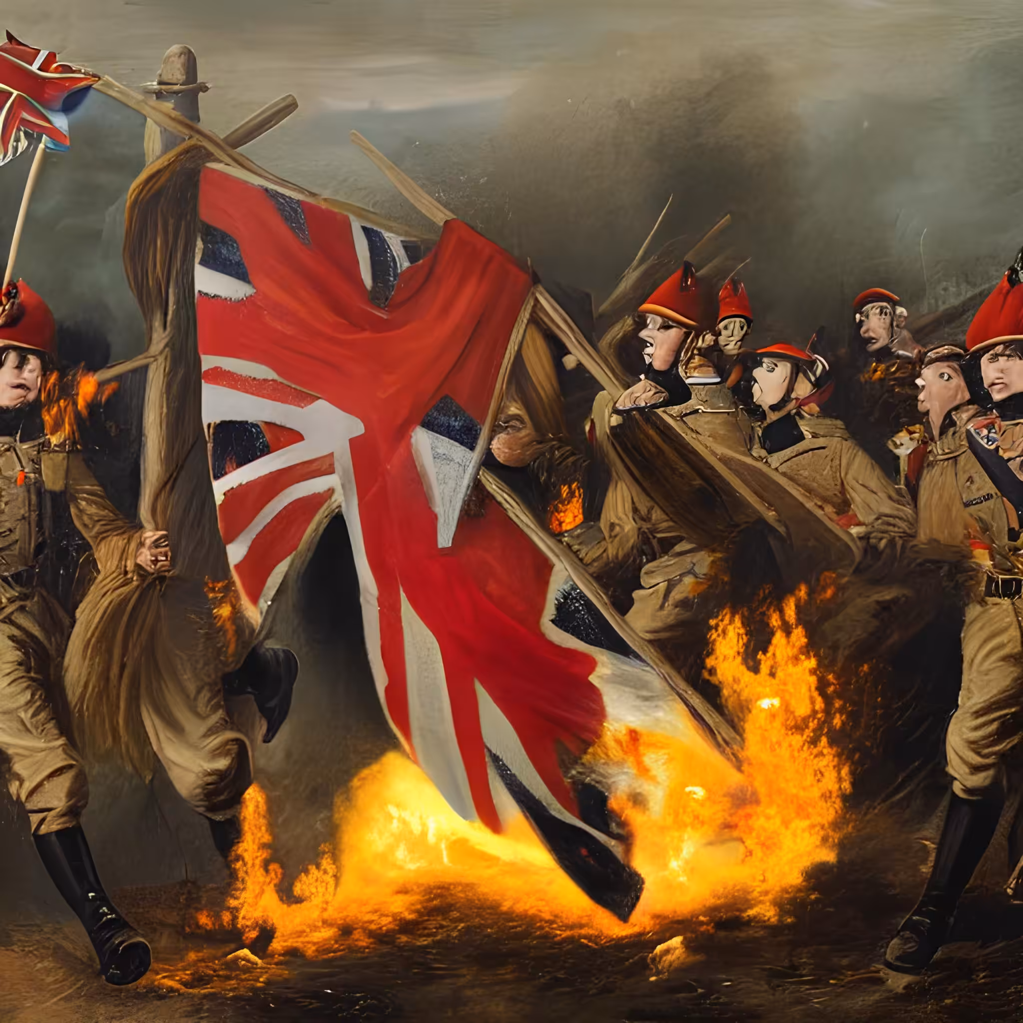 FIRE ON THE IMPERIALISTS!: BURN, YOU WRETCHES! (18)