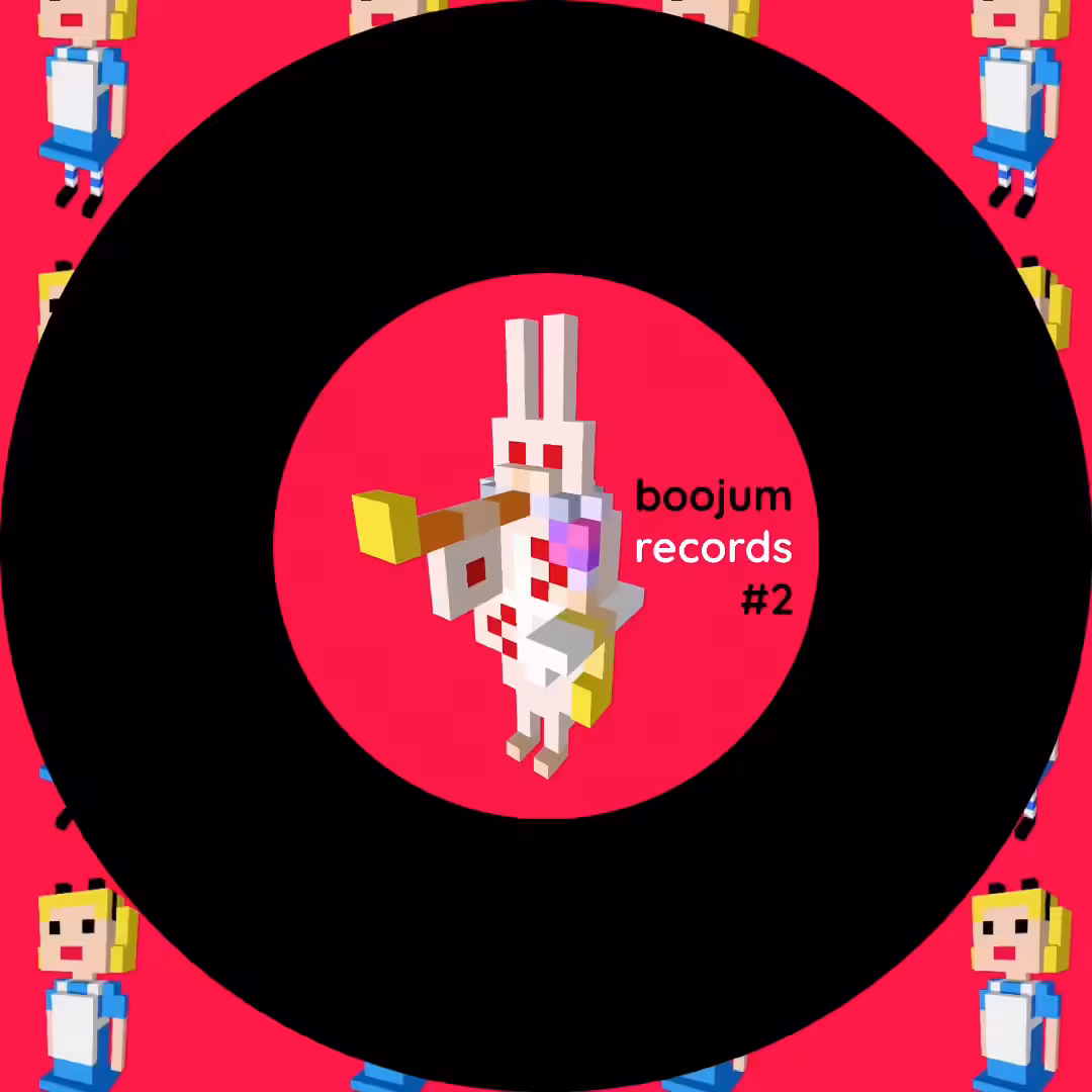 boojum records #2 Alice Voxel/White Rabbit - Theme for Pink Eye