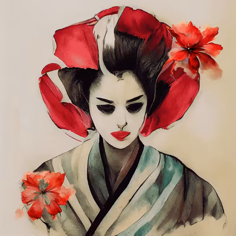 Sad Geisha #1