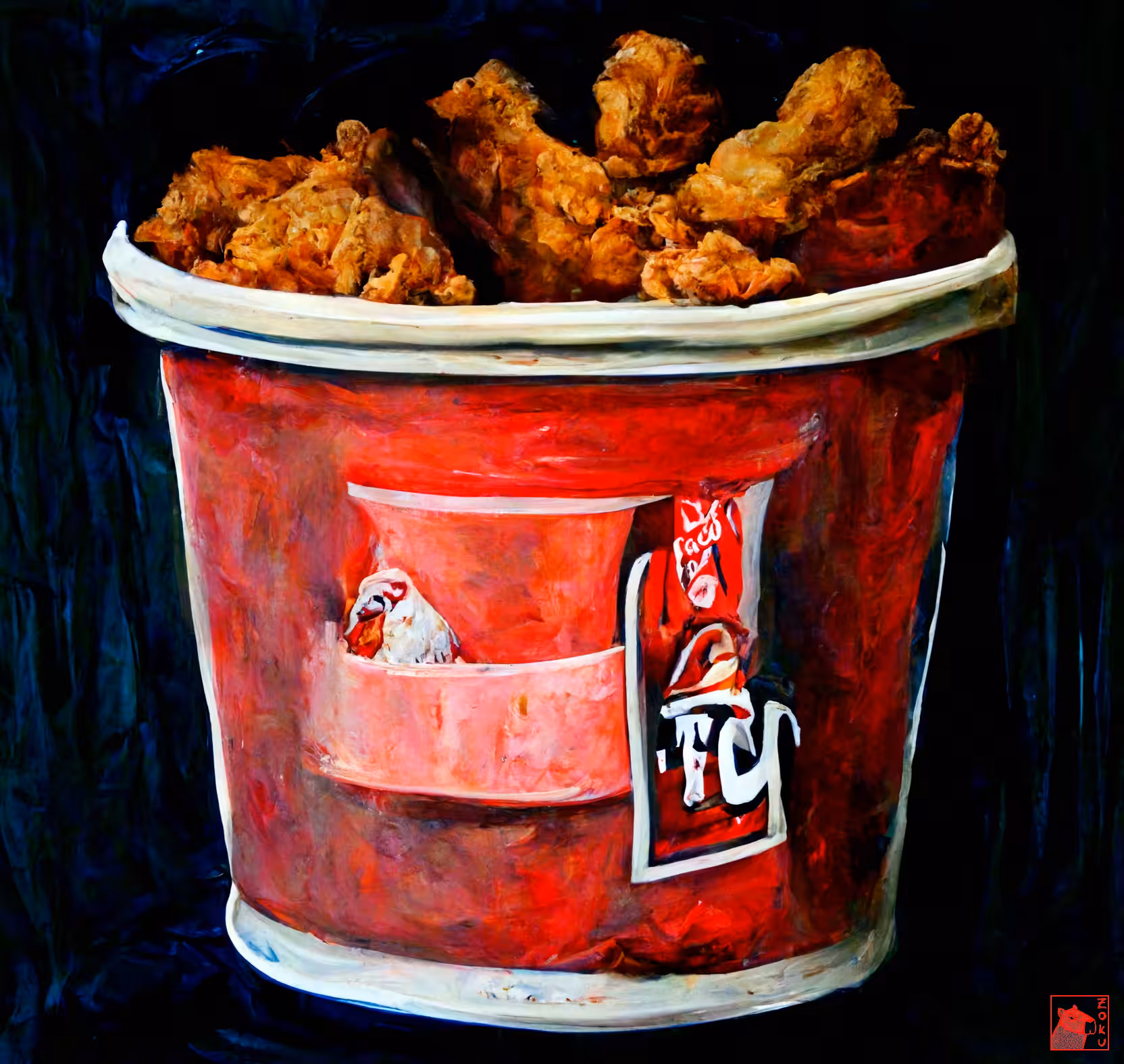 KFC bucket