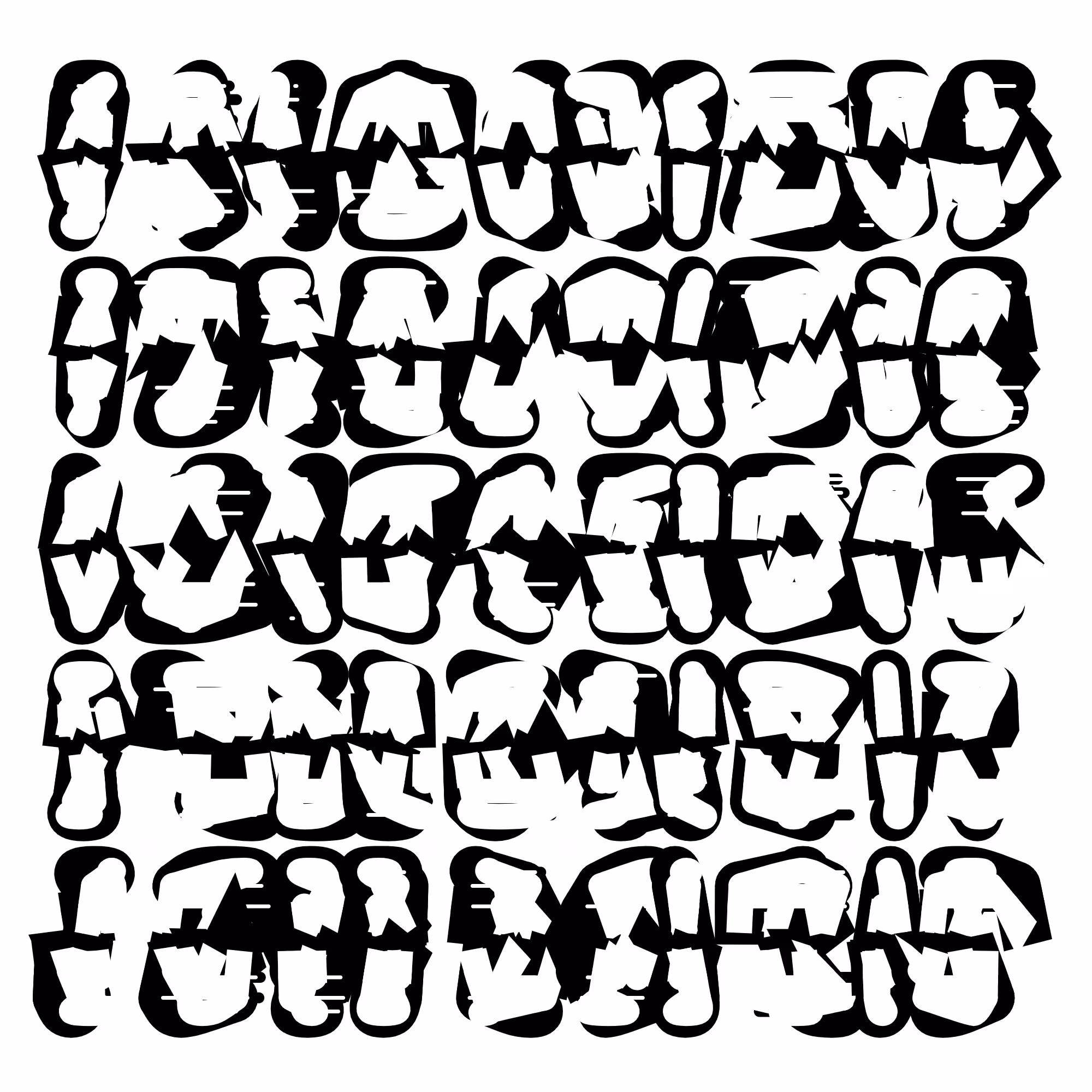 "Alphabetic ancestral signs" - (Matrix v3) - ERROR 04