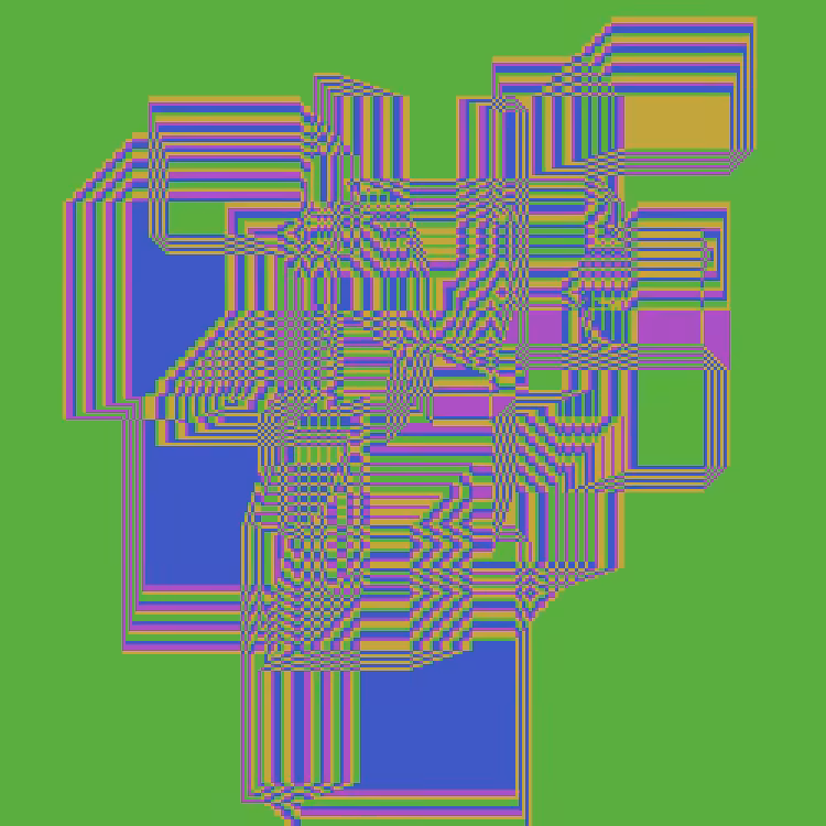 Superimposed Rectangles #114