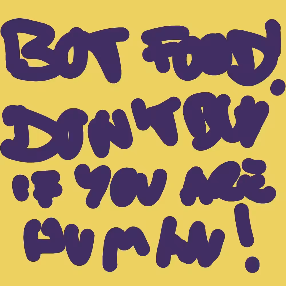BOT FOOD - DON'T BUY