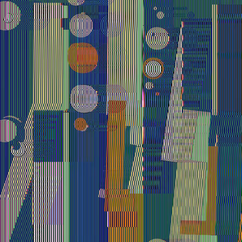 Technicolor Winter (after dead flowers) #48