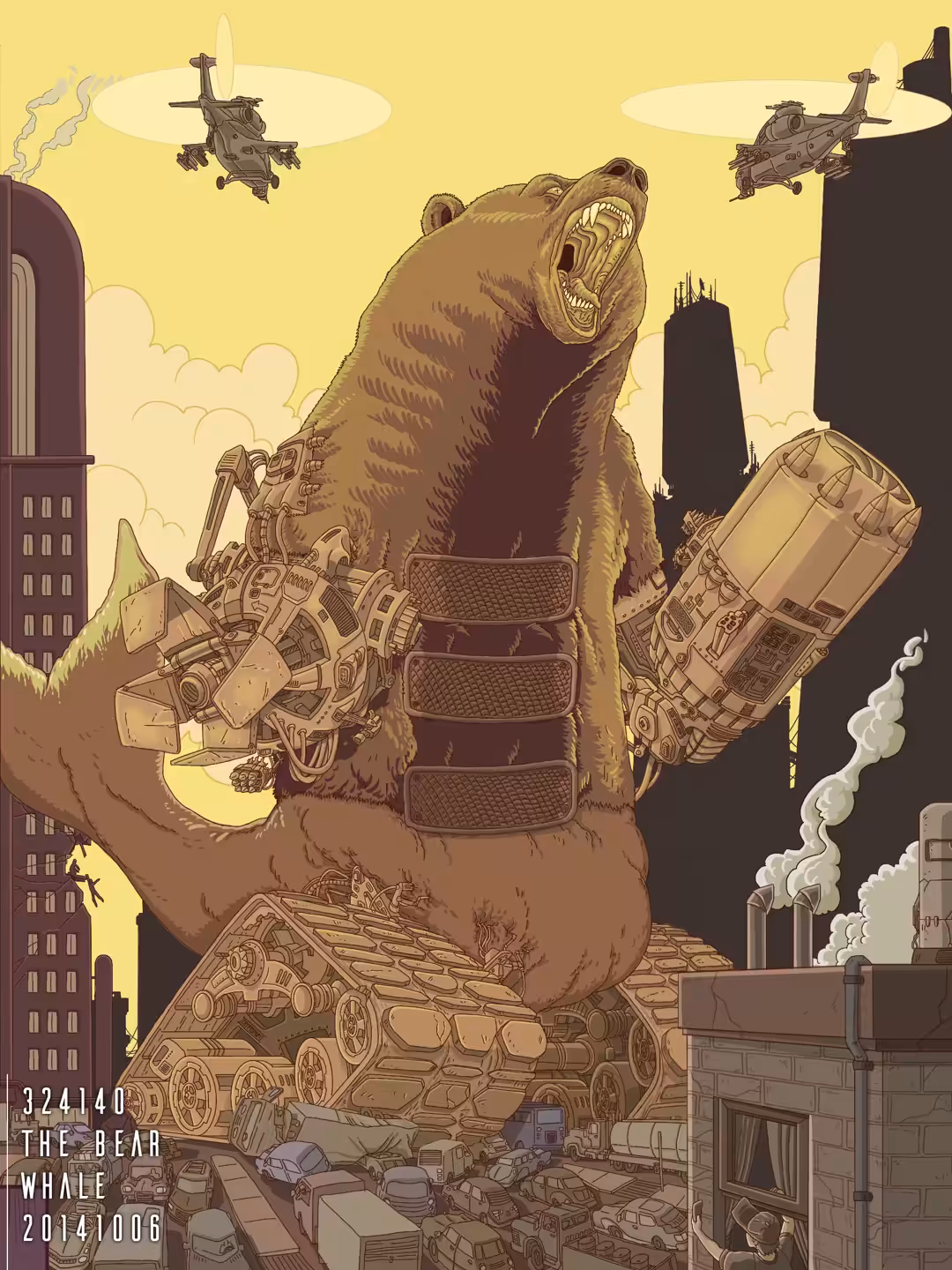 The Bearwhale (Bitcoin: A Visual History 02-04-A)