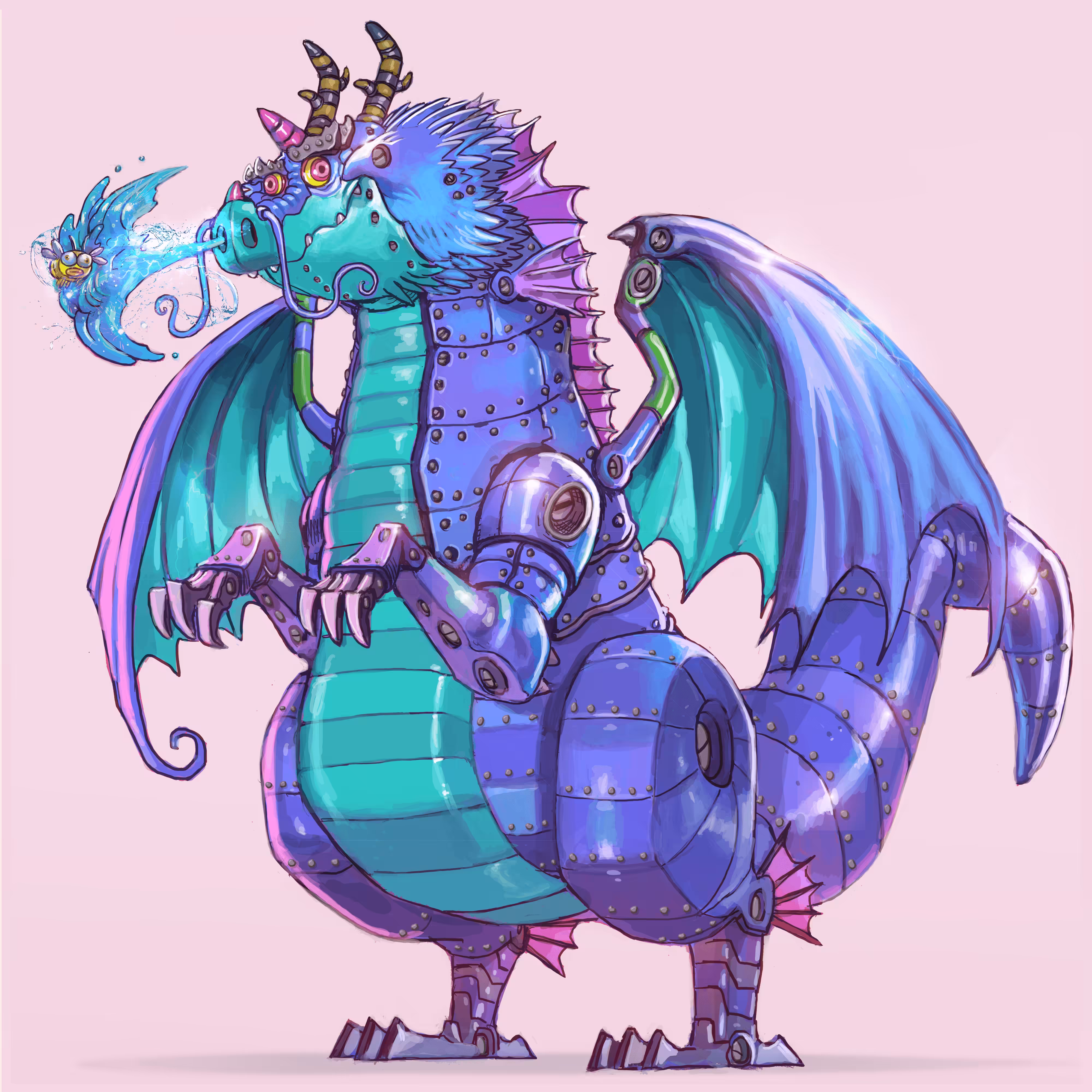Wind Up Dragon# 9:AquaDragon
