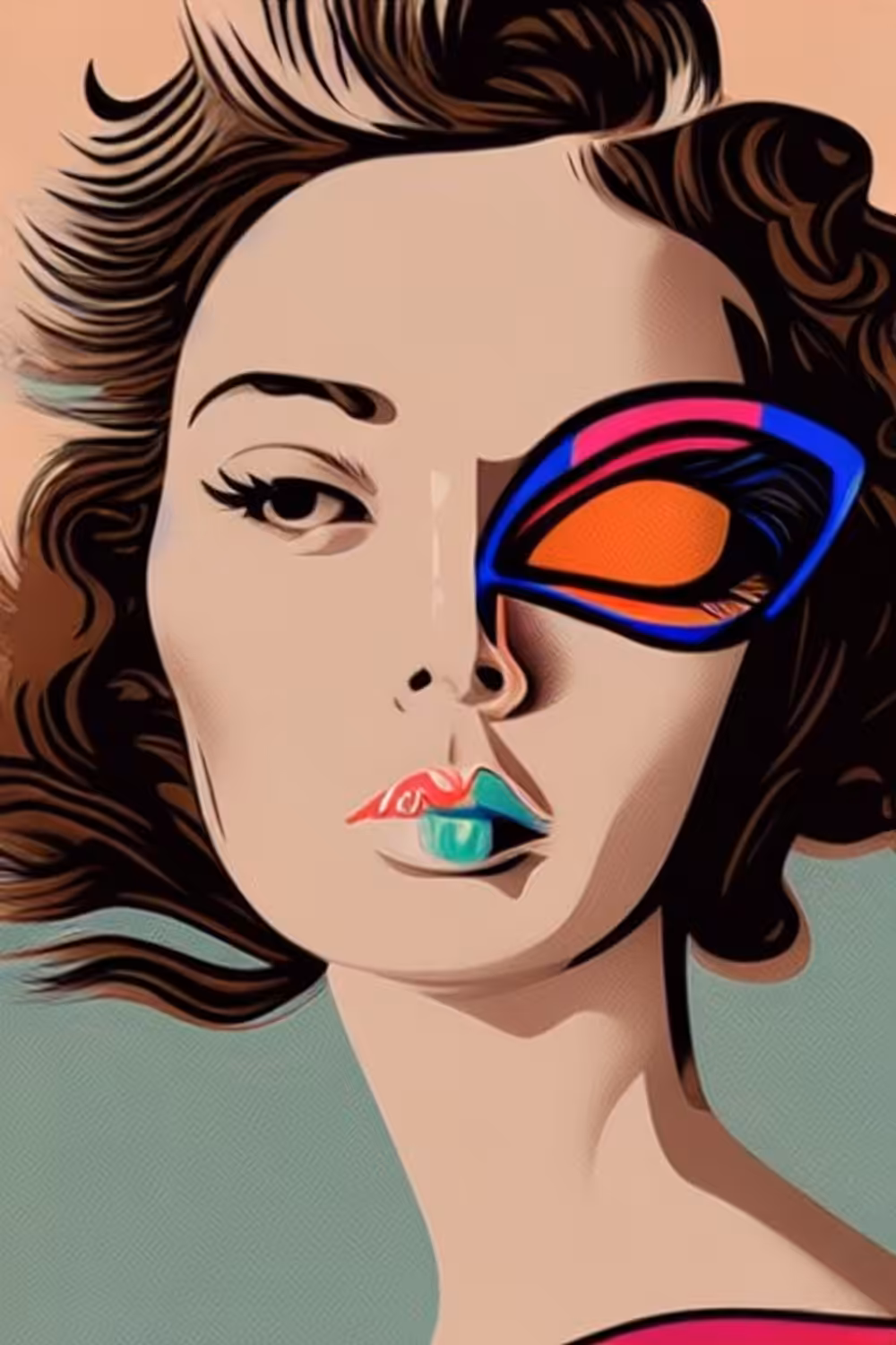 Mysterious girl