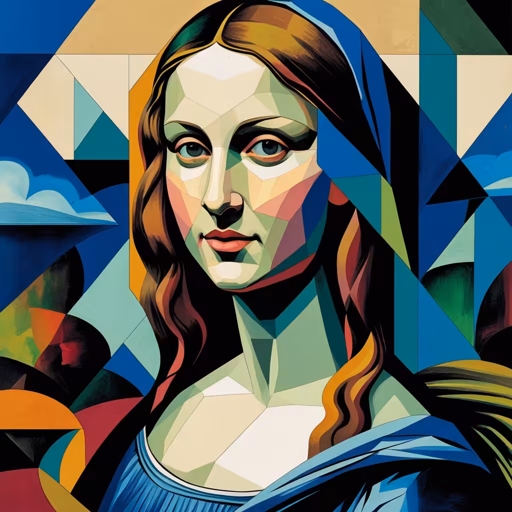 One soul in two bodies: Mona Lisa