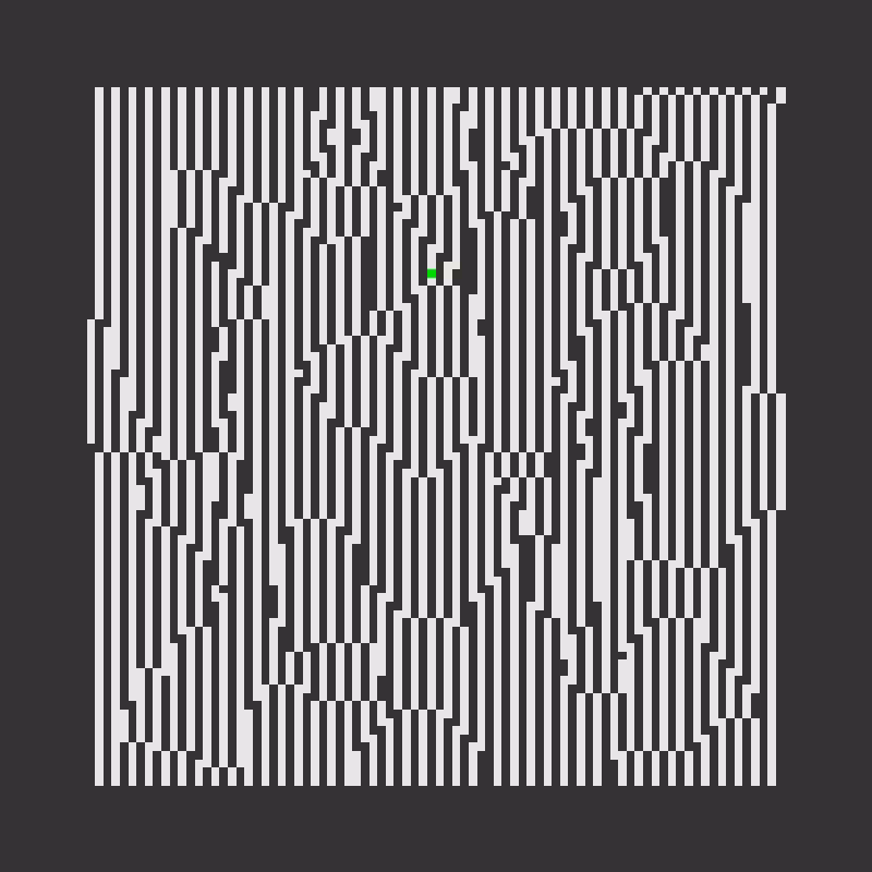 Verticals #84 - 84x84 Green