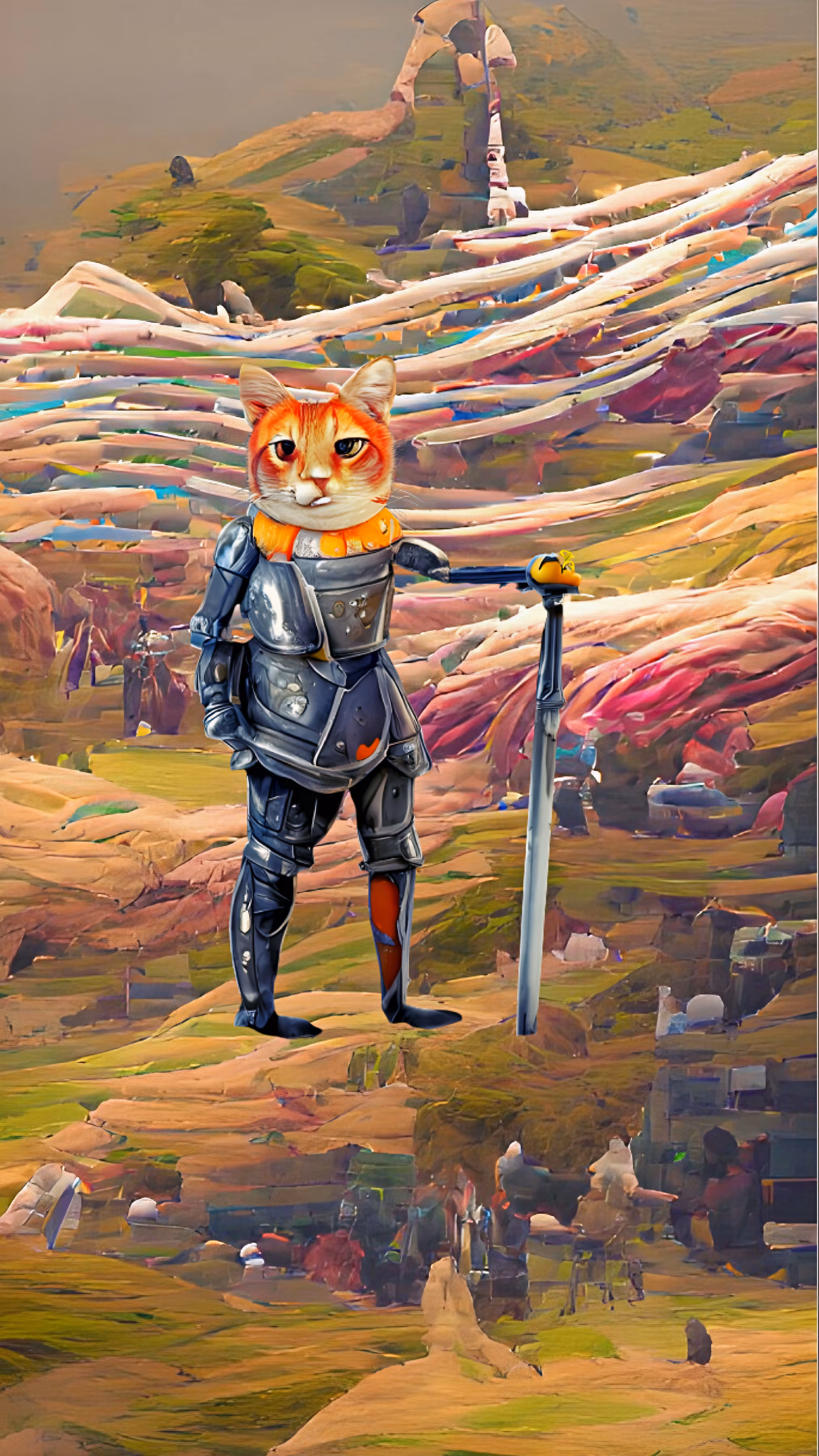 Light Dimension Creatures: Guardian of Yarn Hill