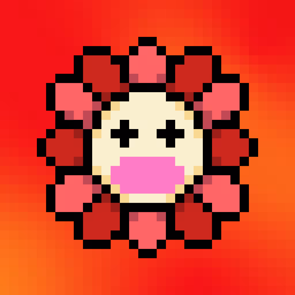 Murakami.Flowers: Murakami.Flower #9909