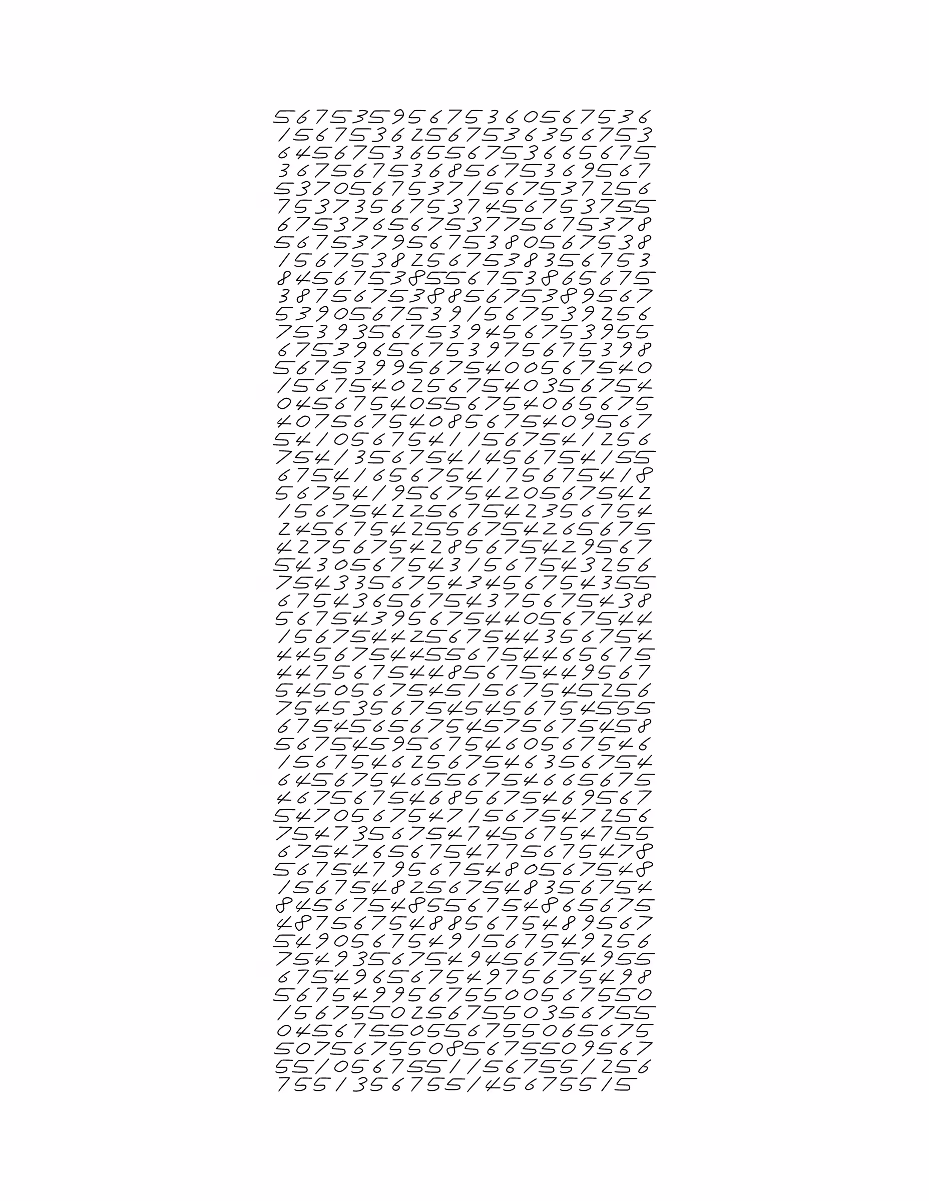 Endless (5,607,250 to Infinity) #214
