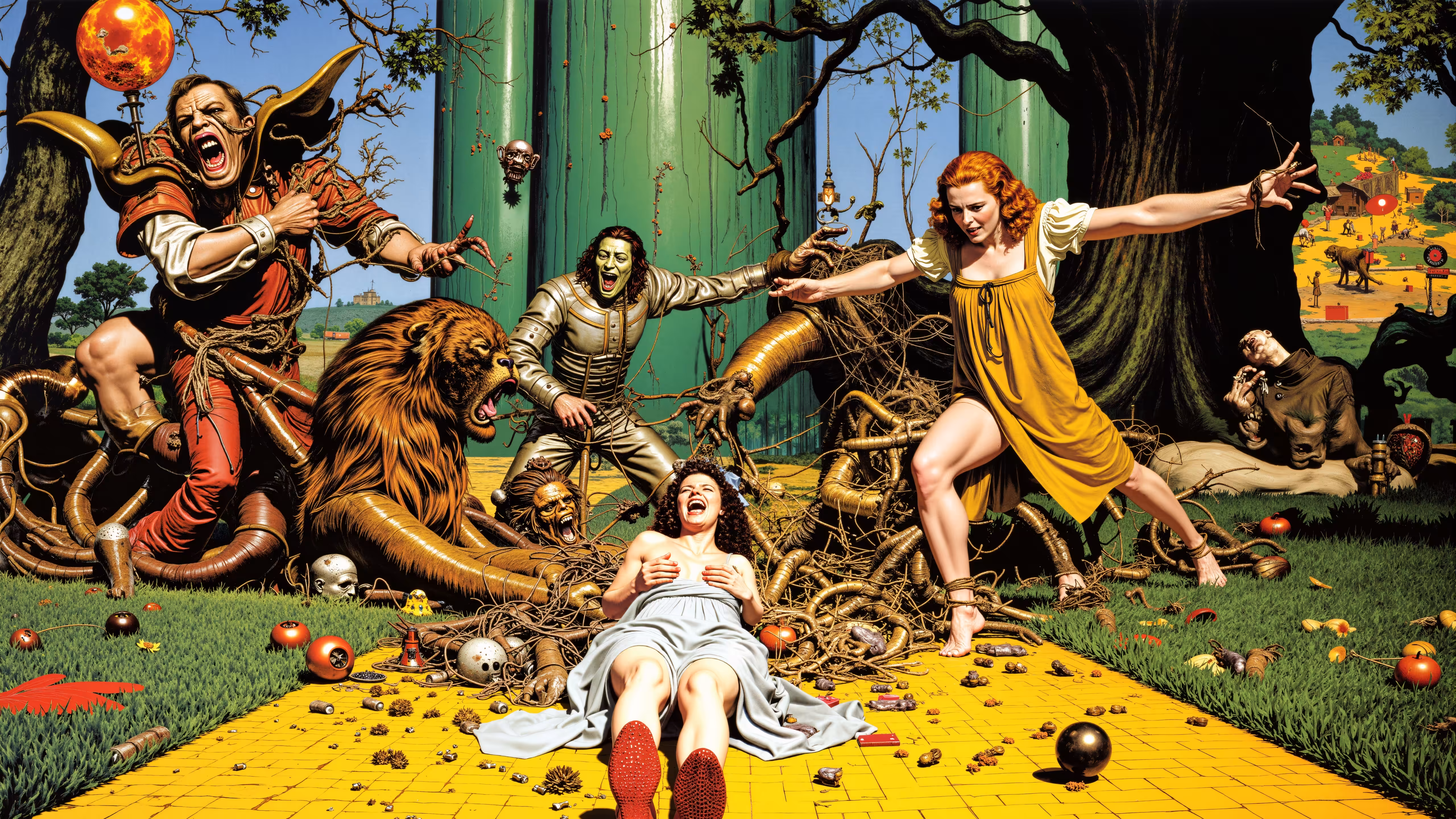“Toto, I've got a feeling we're not in Kansas anymore.”