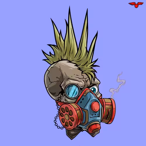 Crypto Skull Head's: Crypto Skull Head #22