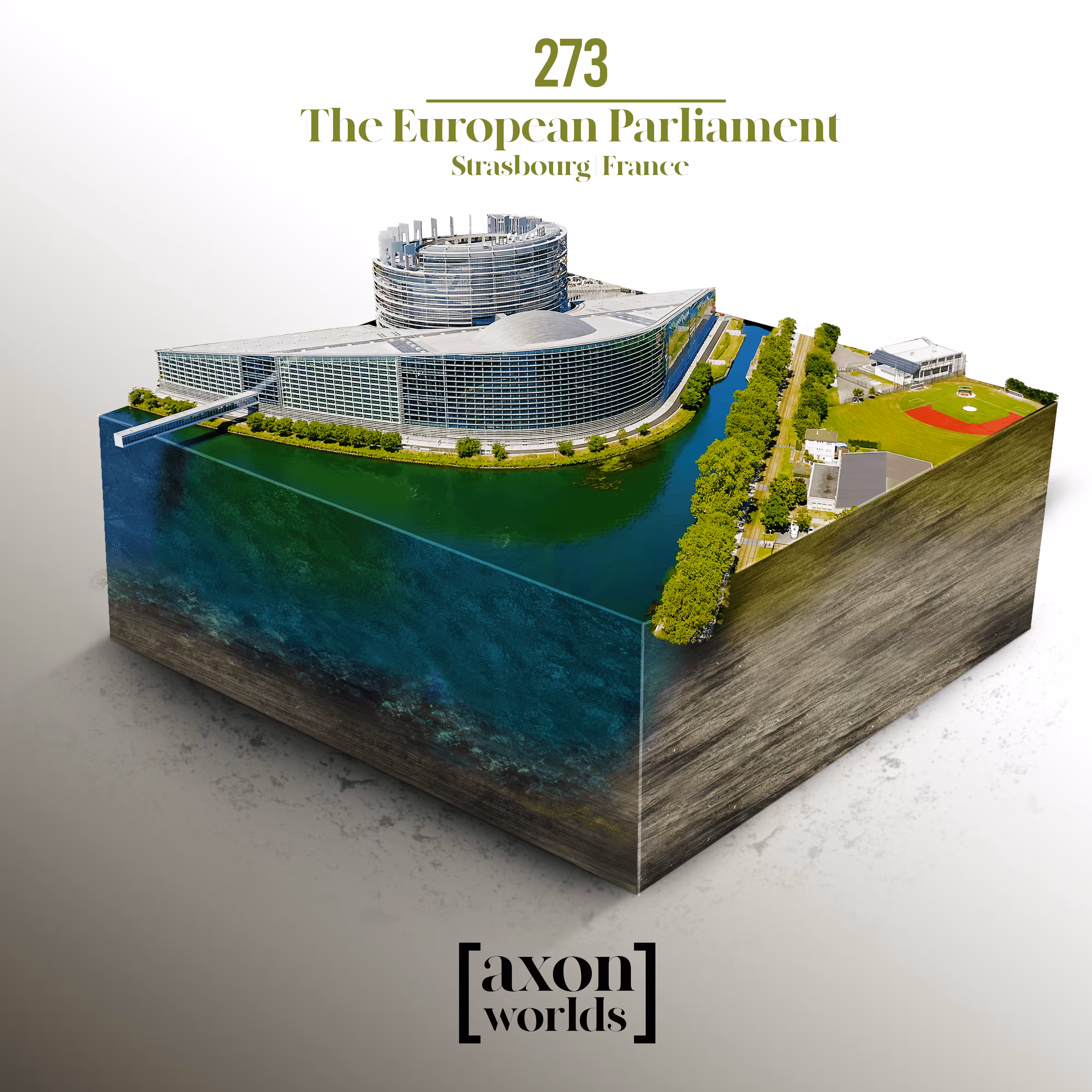 AXON WORLD | 273/1423 | THE EUROPEAN PARLIMENT | STRASBOURG | FRANCE | MICRO WORLD