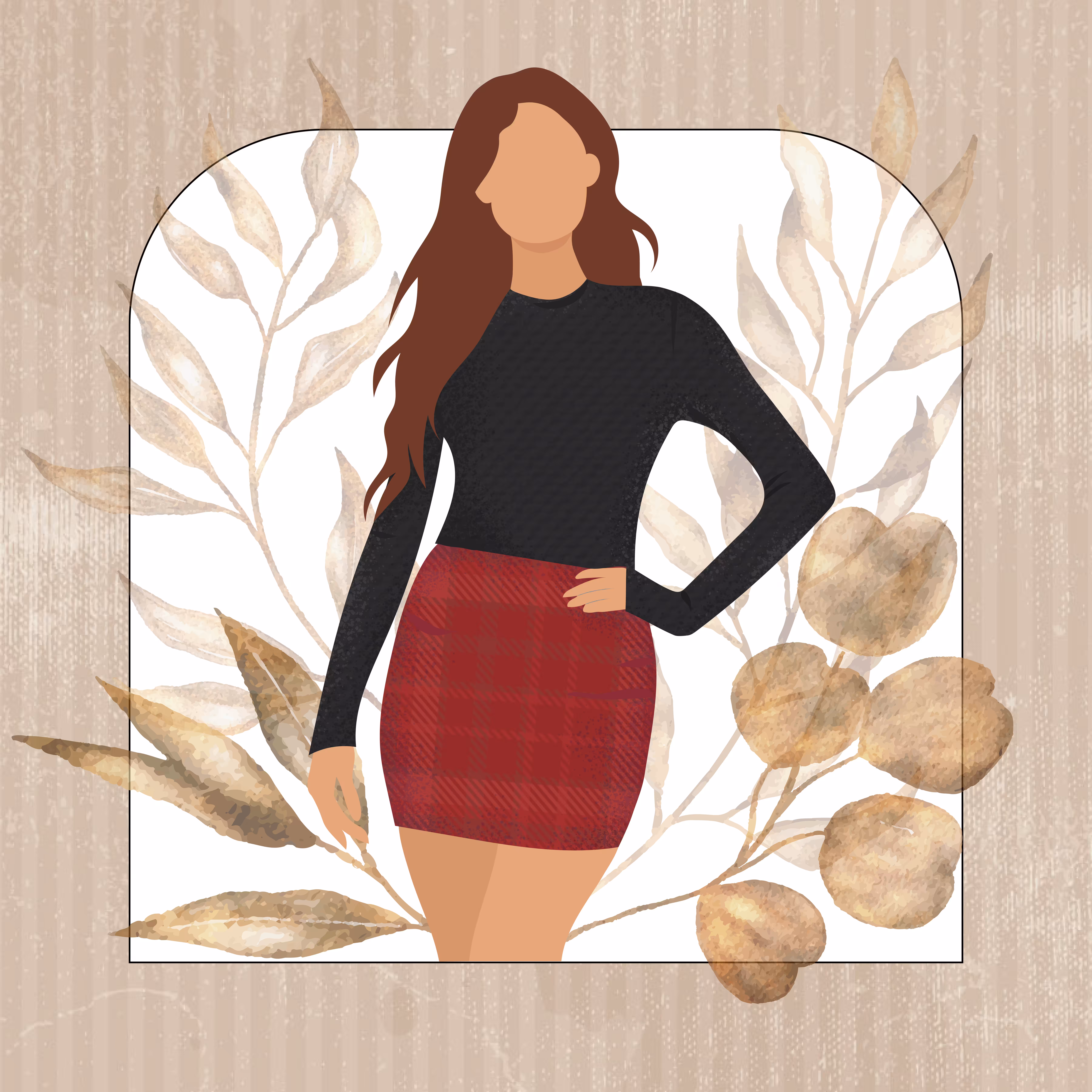 Brown autumn
