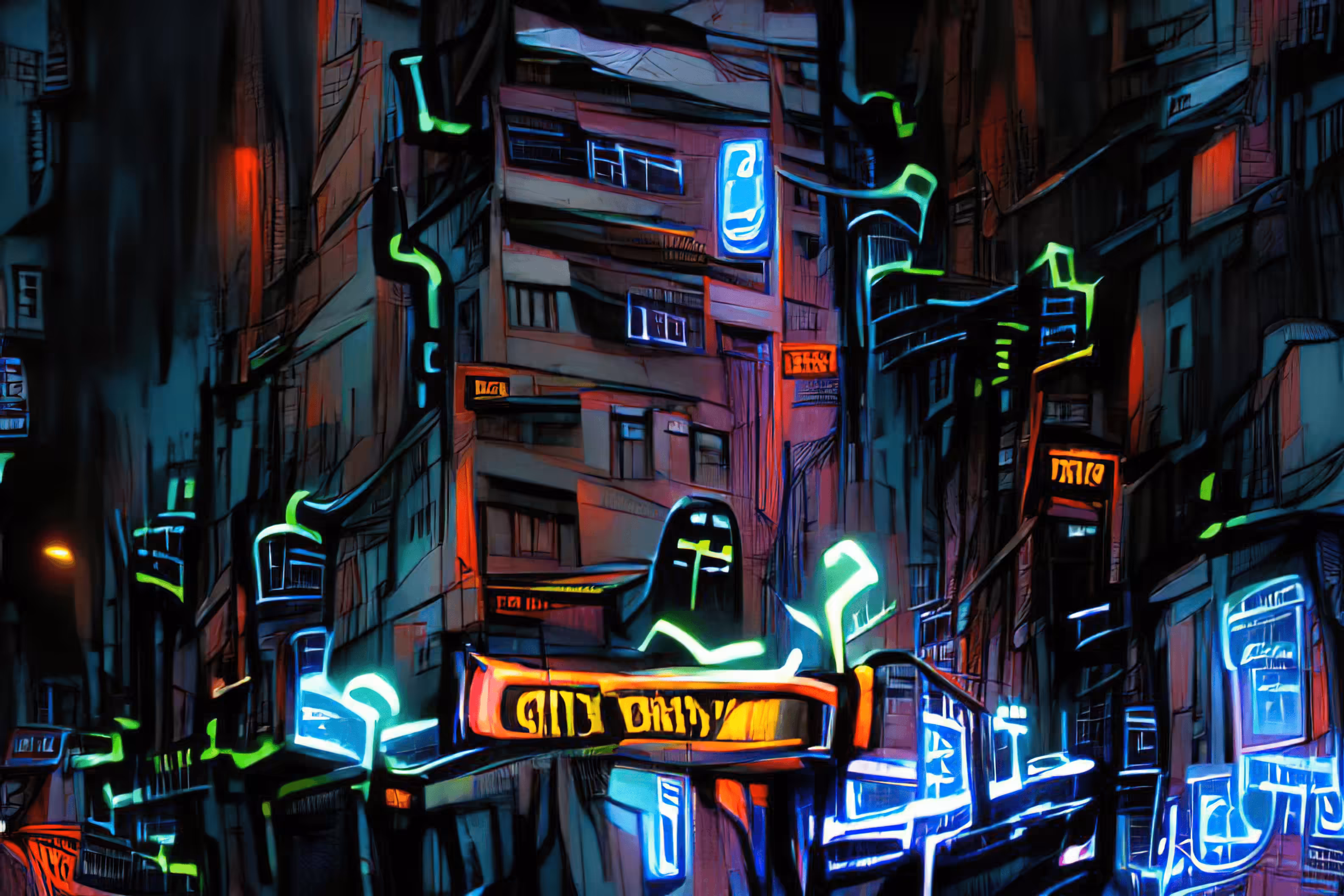 Hong Kong 60 Neon