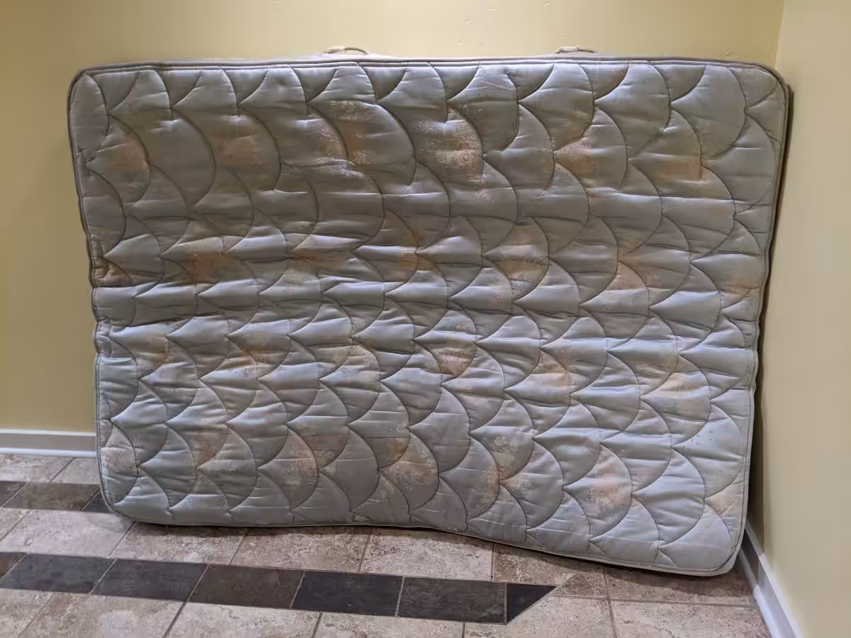Latex foam mattress, queen size (Sherman's Addition)