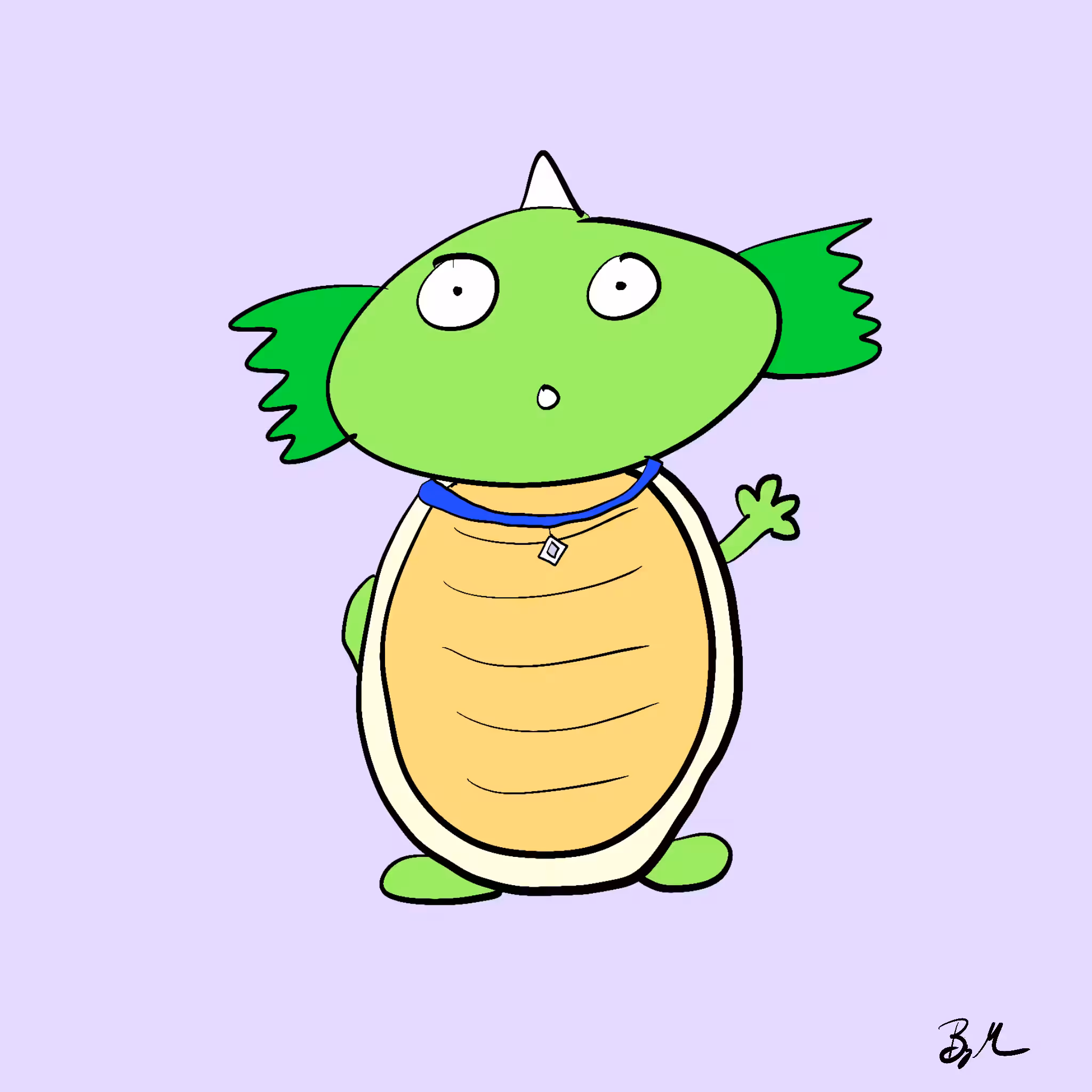 #36 Woodle, the Surprised Kappa