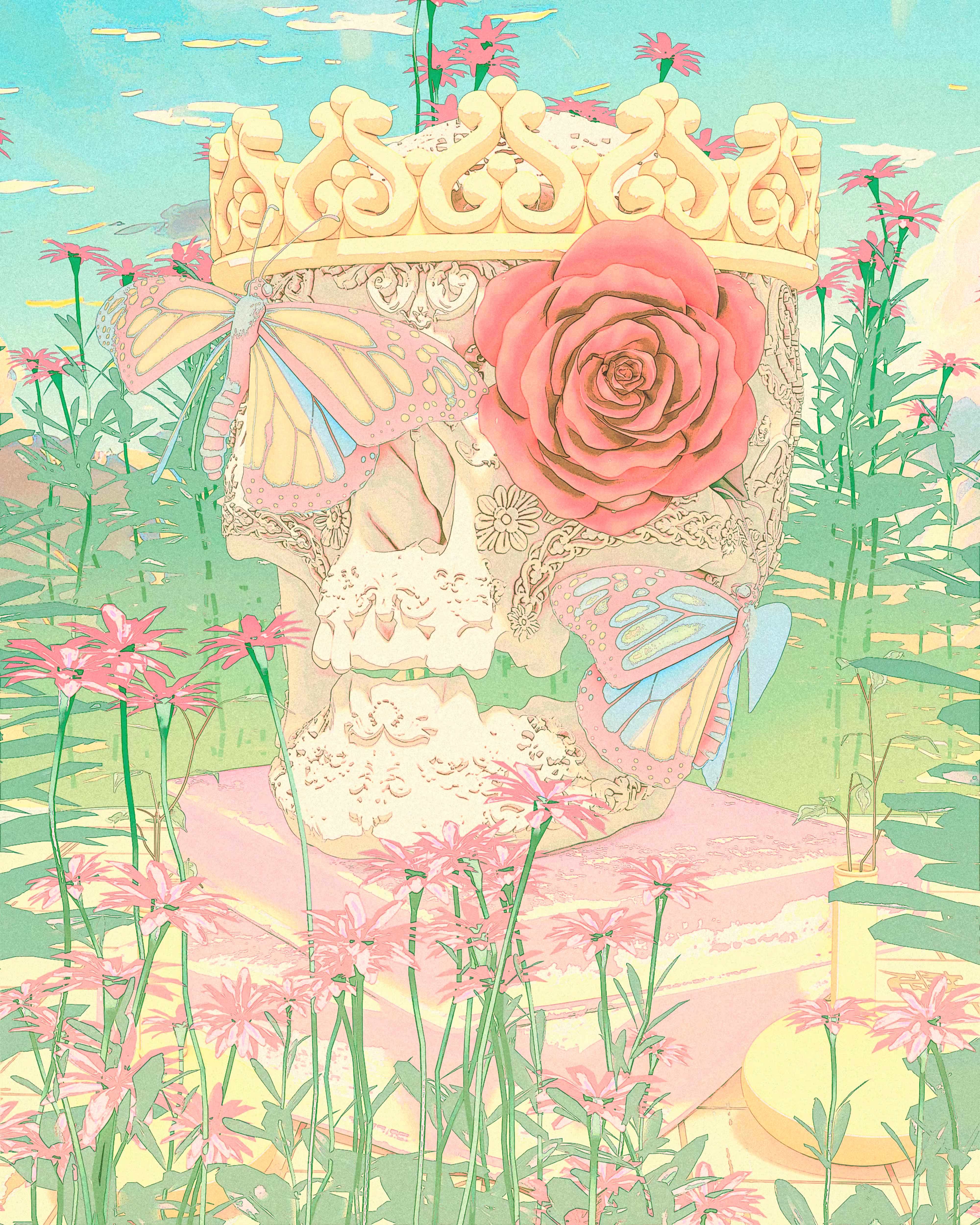 Catapulter of a butterfly