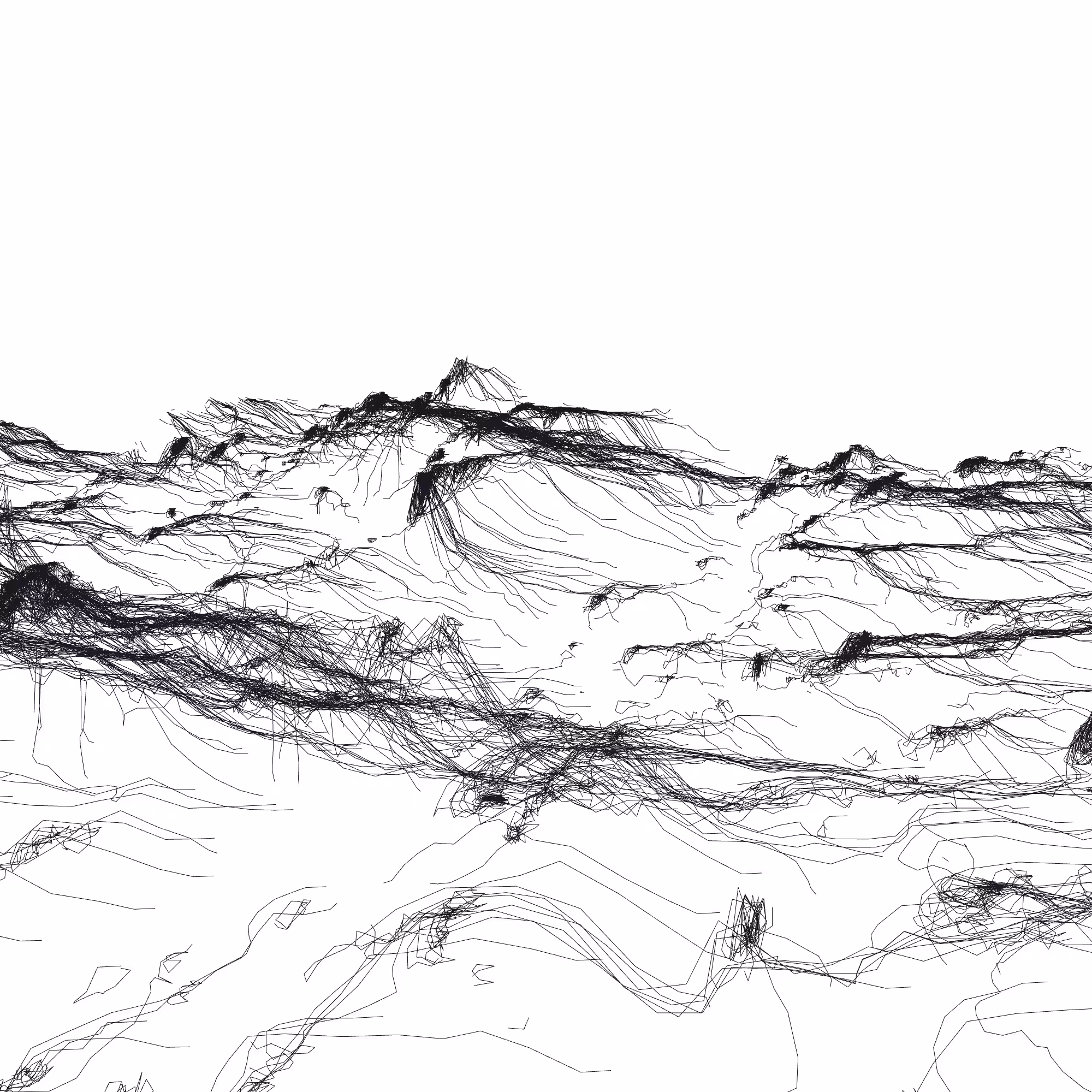 Ridge Scribbles #42