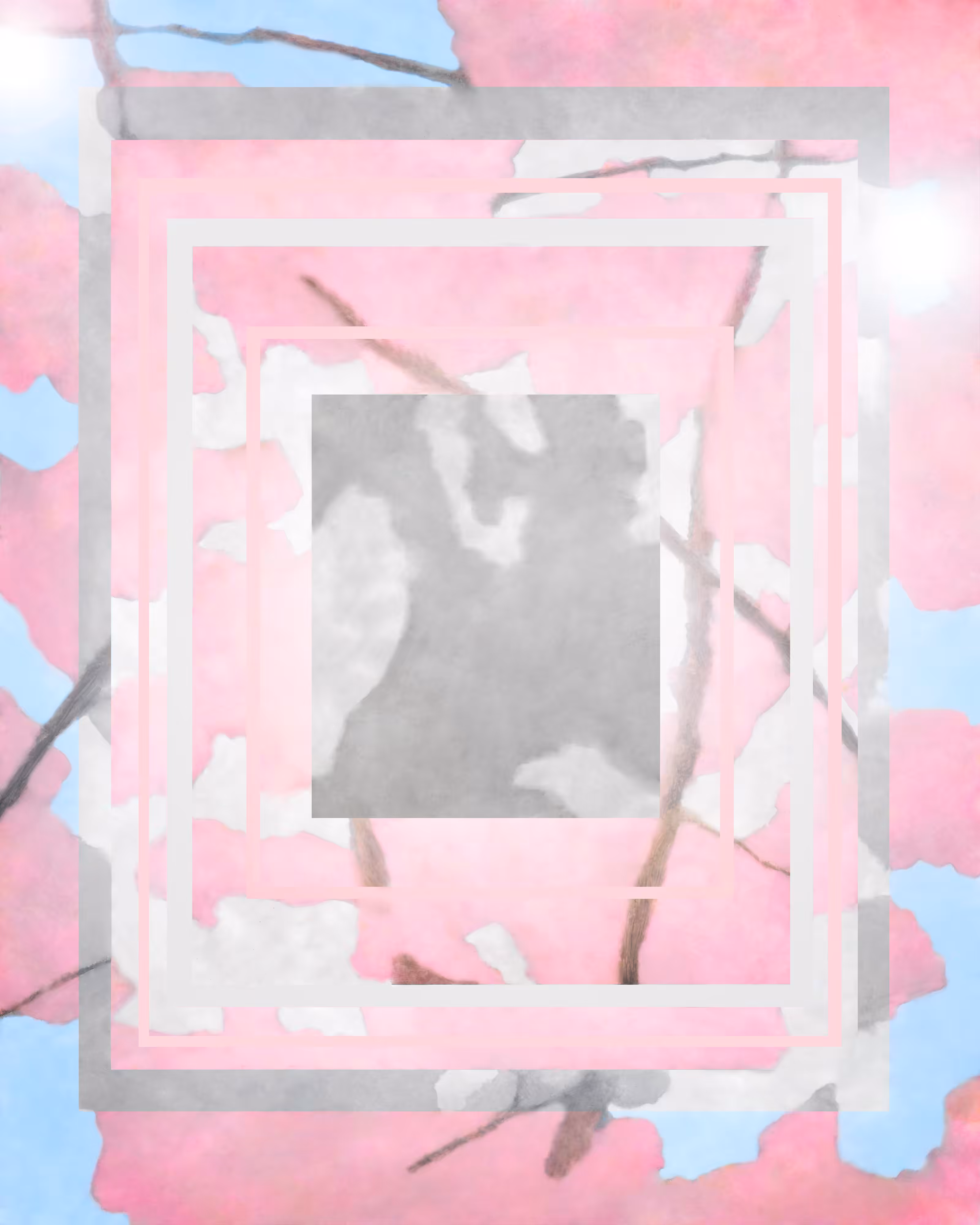 Hanami Blocks #4 by Gregory Eddi Jones