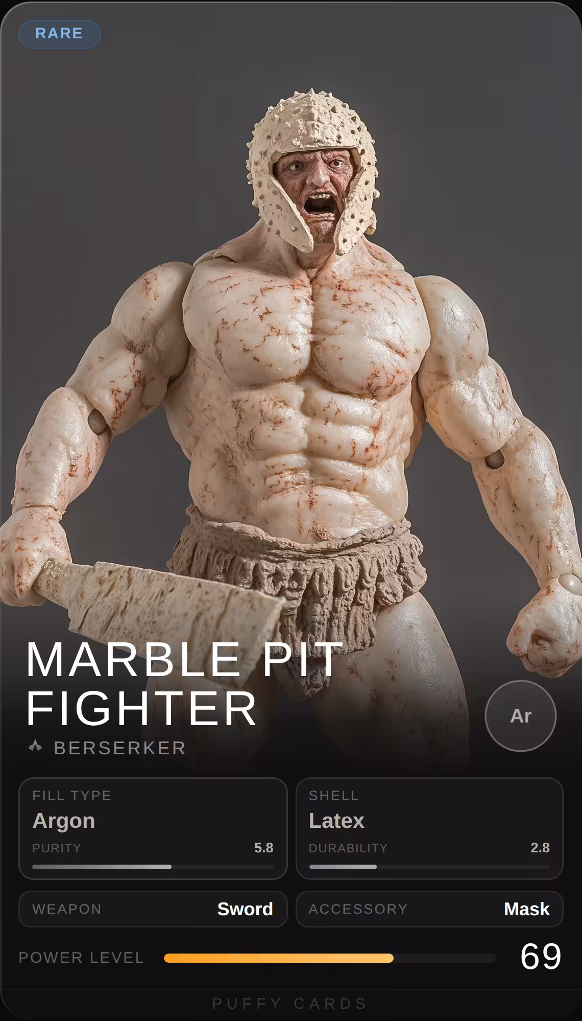 Puffy Cards: Marble Pit Fighter