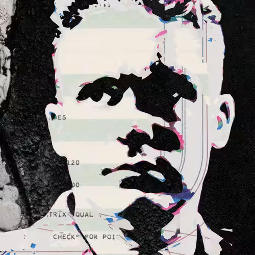 THE GENERATIVE PORTRAIT COLLECTION OF ROBERT MALLARY: Generative Portrait of Robert Mallary #69