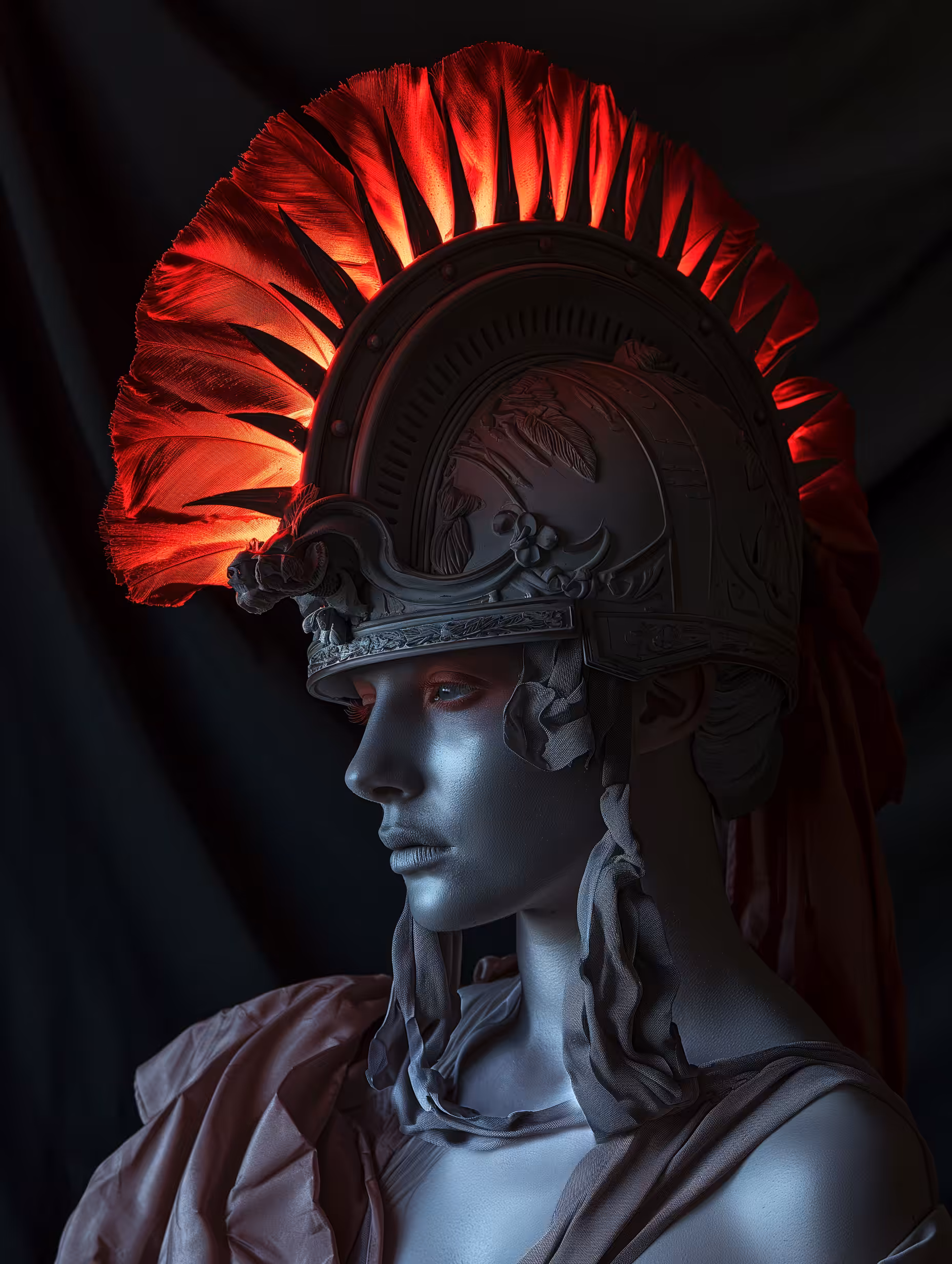 Athena in the Shadow of Fire
