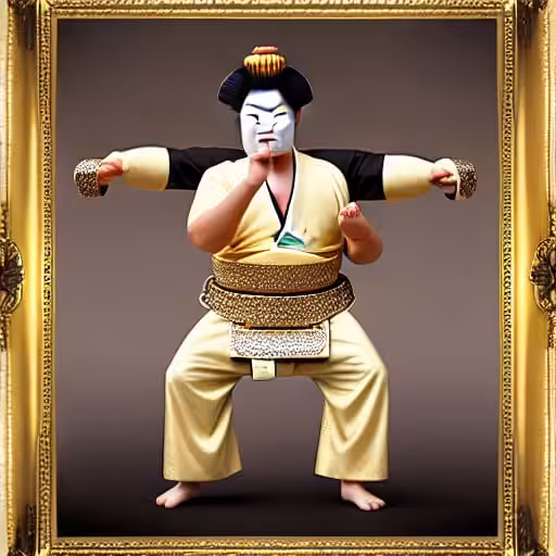 Sumo Dancers Series (2022) "saku ra"