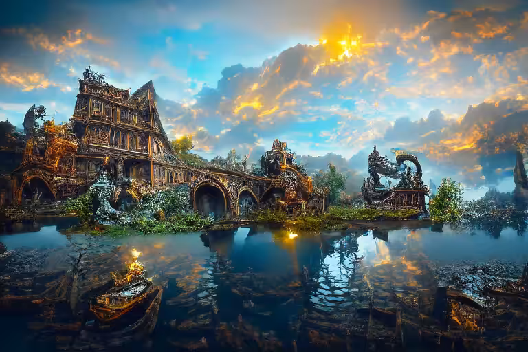 Hidden ruins